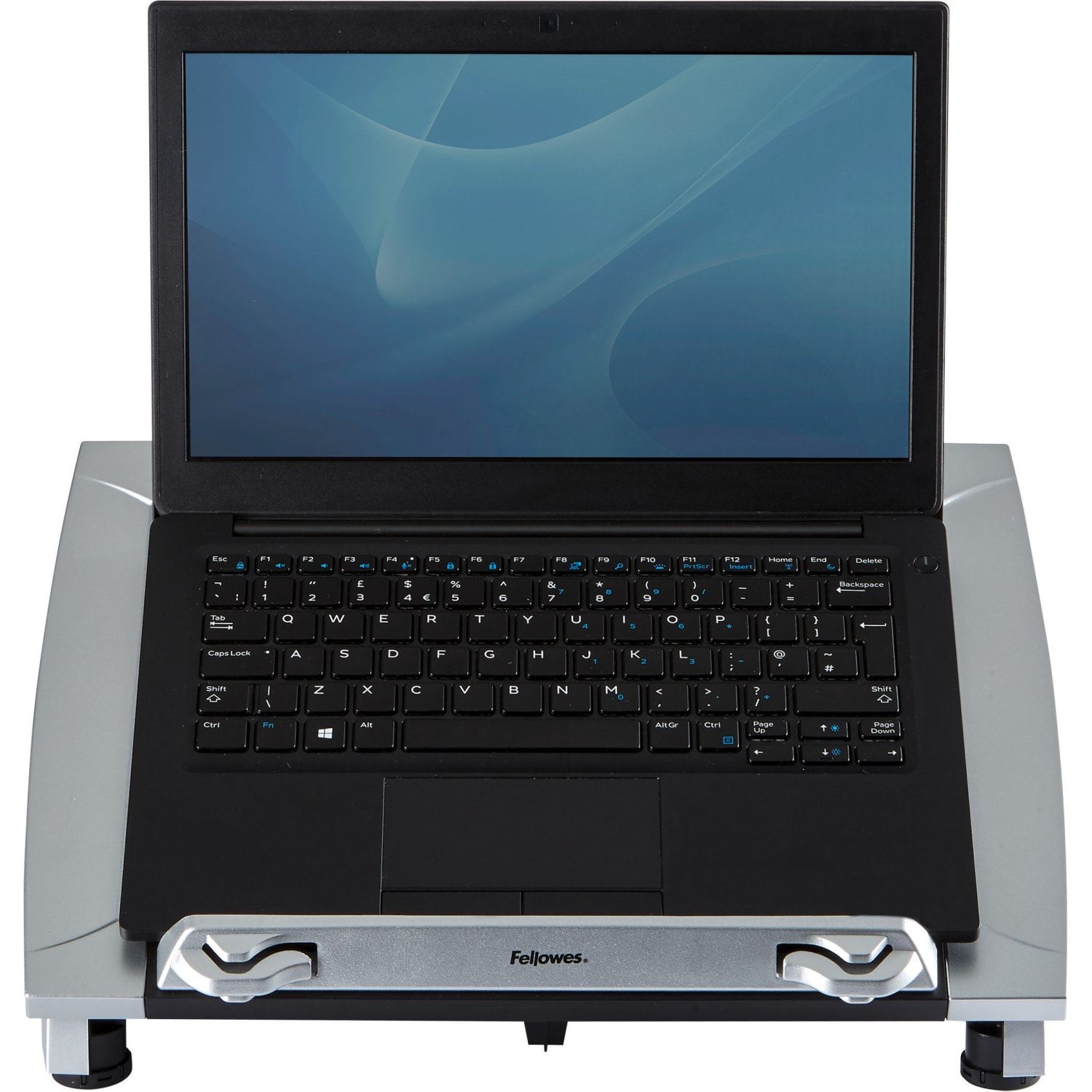Fellowes Office Suites Adjustable-Height Riser For Notebook Computers, Black - Image 3