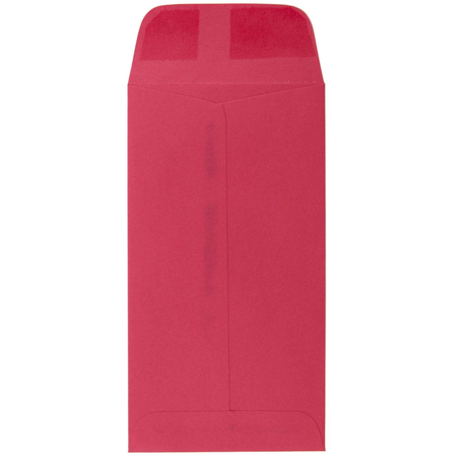 JAM Paper Coin Envelopes, #7, Gummed Seal, Red, Pack Of 25 - Image 3