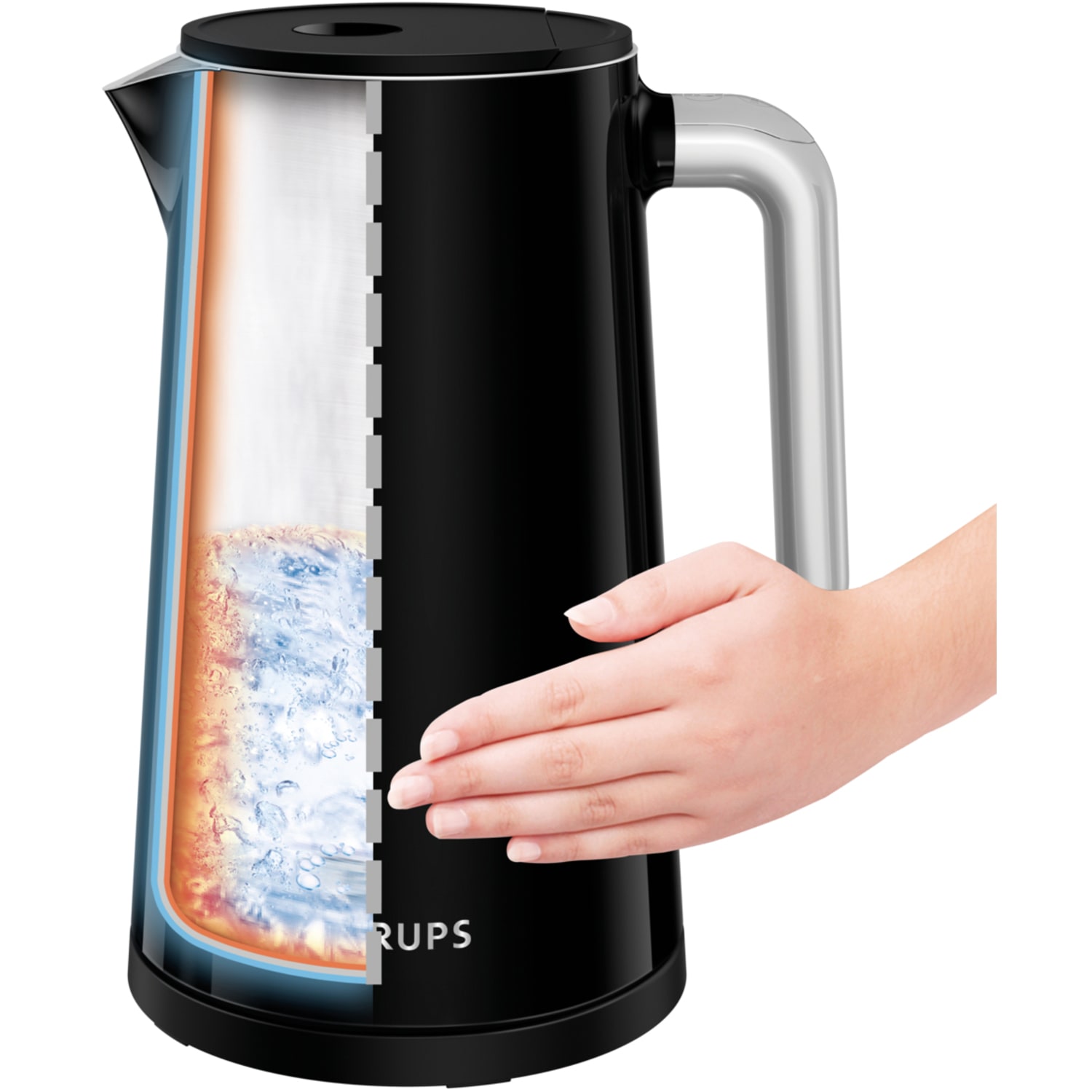 KRUPS Smart Temp 12-Cup Digital Kettle, 1.7L - Image 5
