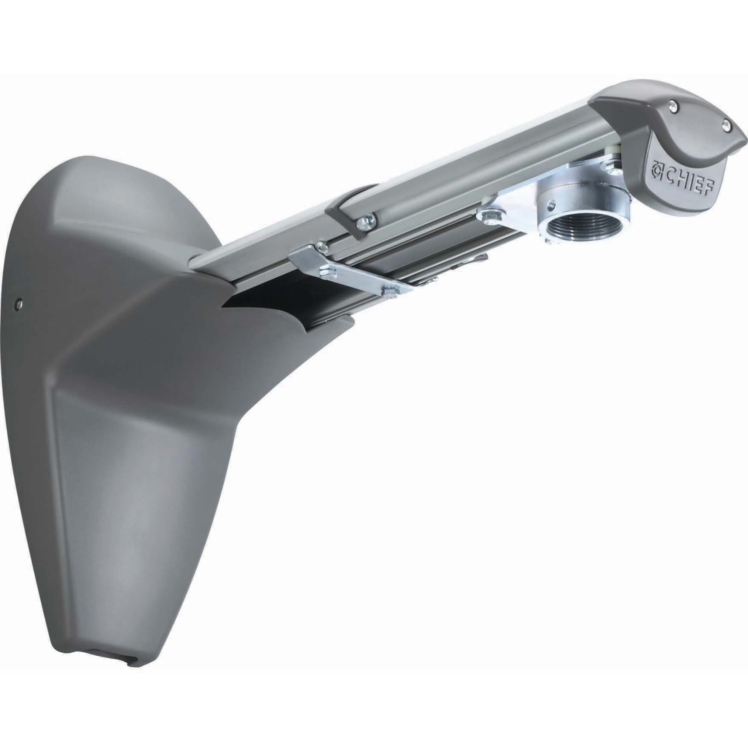 Chief Heavy Duty Single Stud Wall Mount Accessory - Silver - 150 lb Load Capacity - Image 3