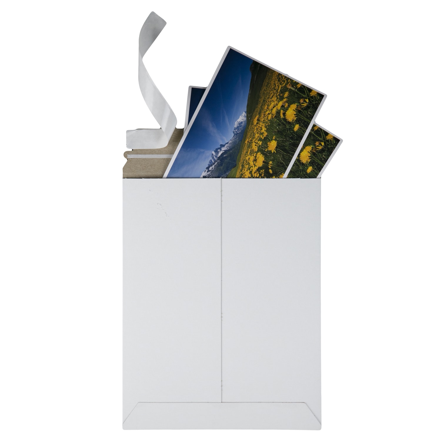 Quality Park Redi-Strip  9in x 11 1/2in Photo/Document Mailers, Self-Adhesive, White, Box Of 25 - Image 5