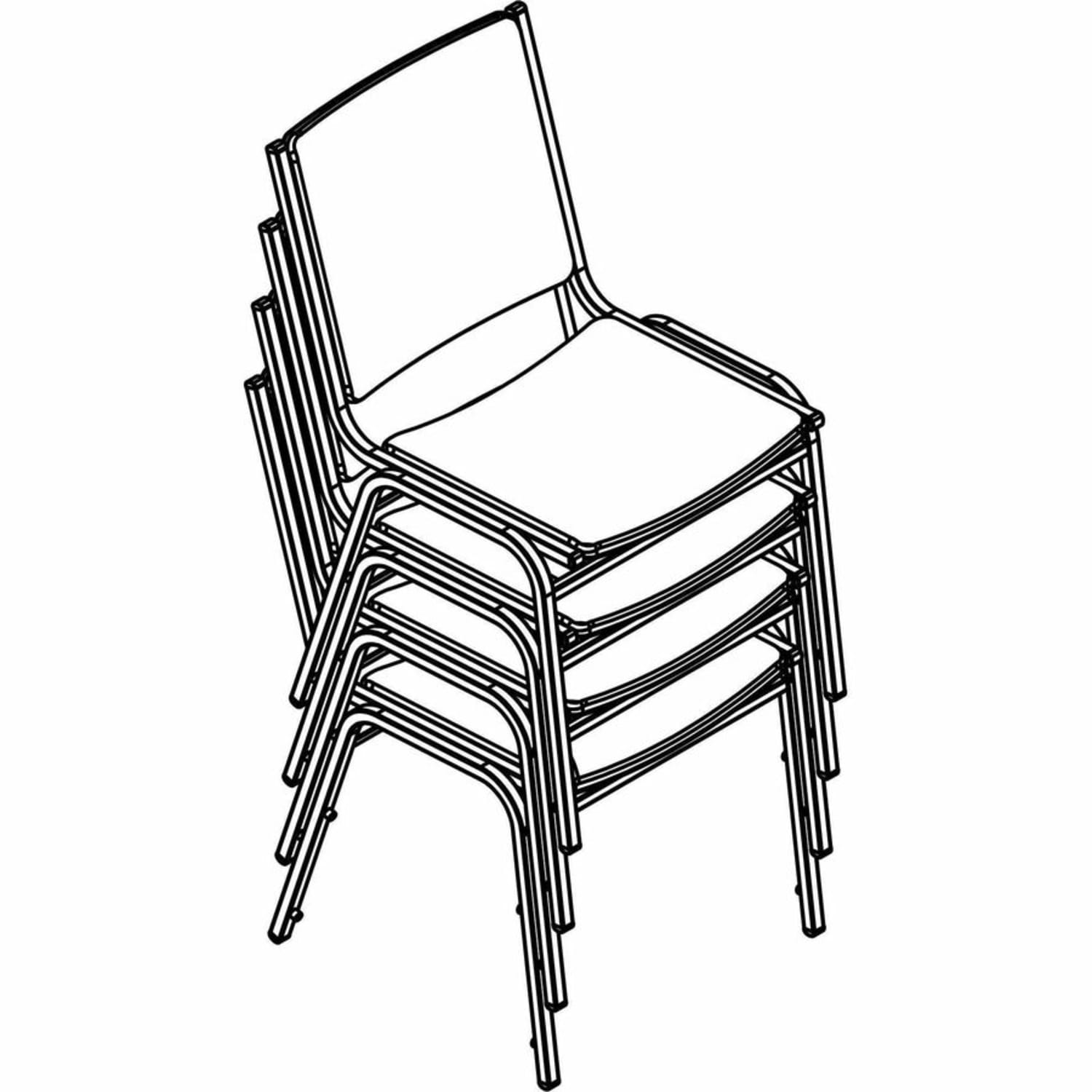 Lorell Padded Vinyl Seat Vinyl Back Stacking Chair 16 15in Seat Width Black SeatChrome Frame Quantity 4 PopularChairscom Lorell Padded Vinyl Seat Vinyl Back Stacking Chair 16 15in Seat Width Black SeatChrome Frame Quantity 4 PopularChairscom