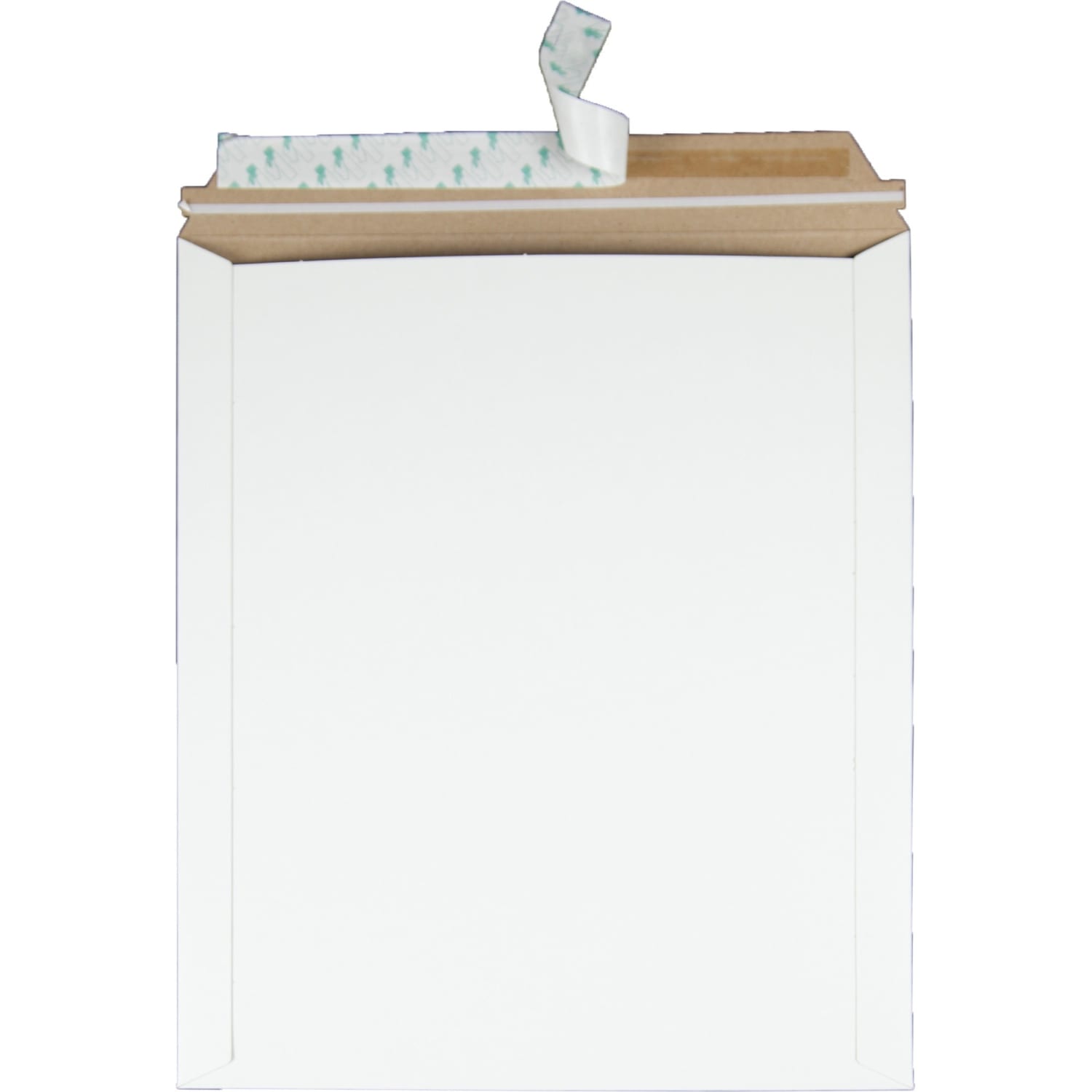 Quality Park Sturdy Fiberboard Photo Mailers - Board - 12 3/4in Width x 15in Length - Self-sealing - Fiberboard - 25 / Box - White - Image 4