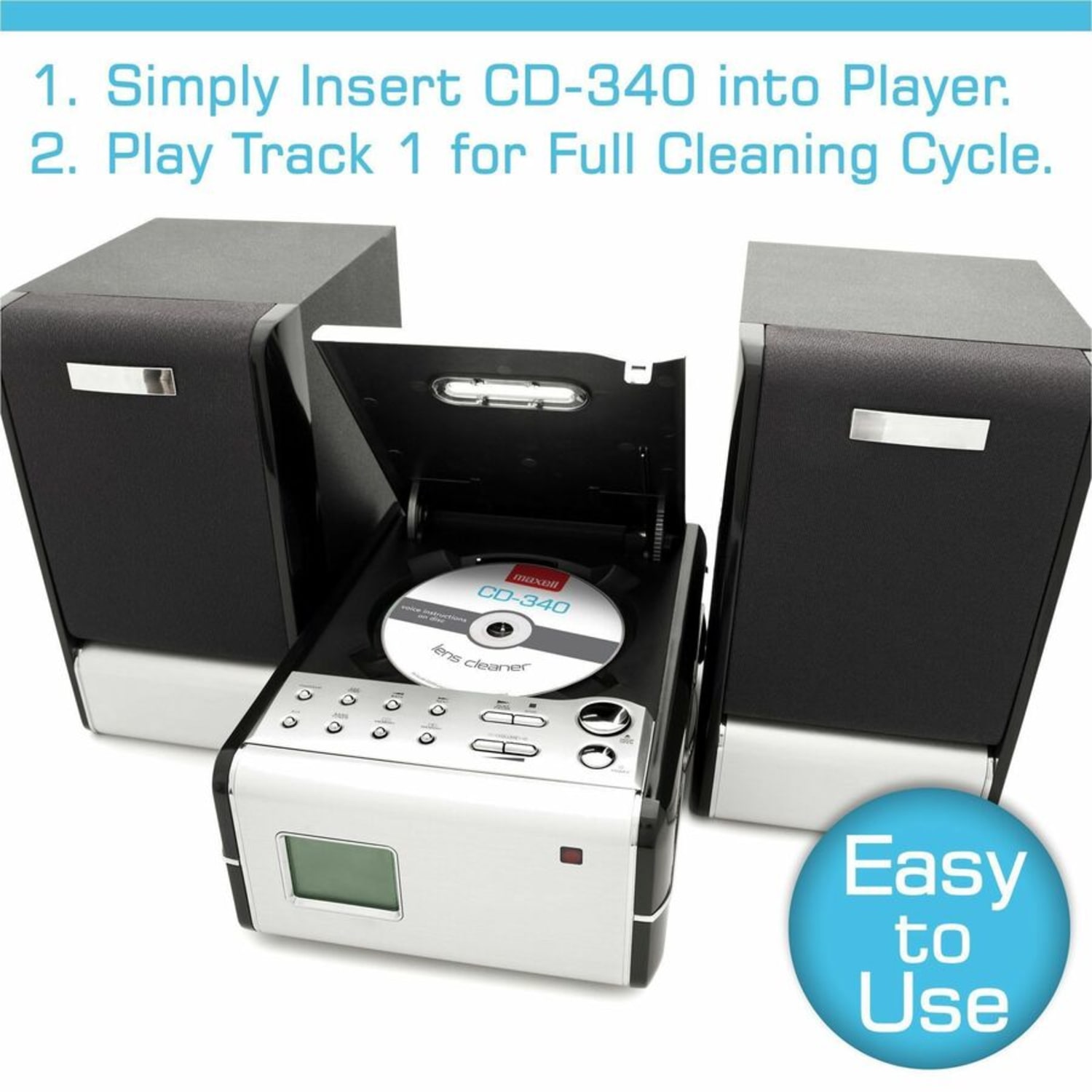 Maxell CD-340 CD Lens Cleaner, 190048 - Image 4