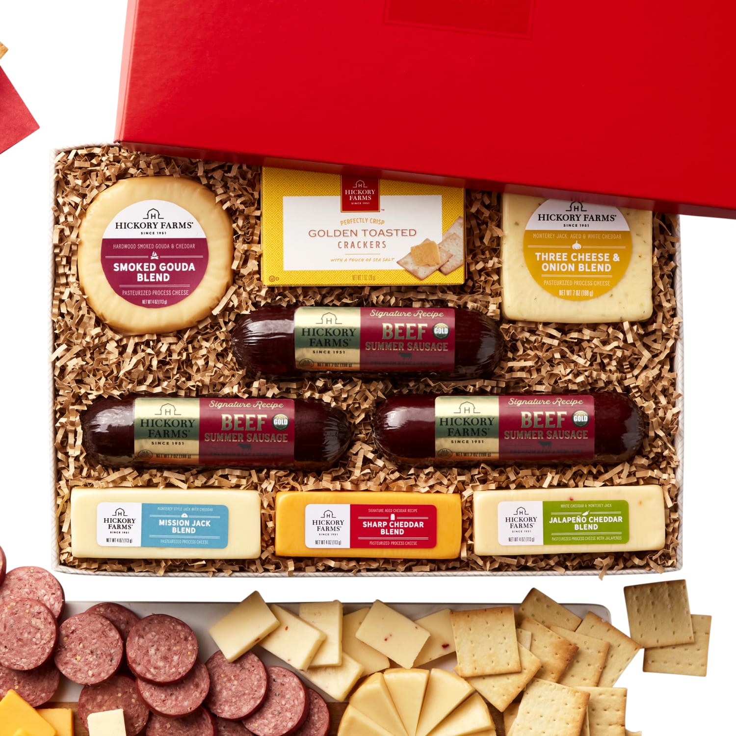 Hickory Farms - Hearty Selection Gift Box - 9 items - Image 3
