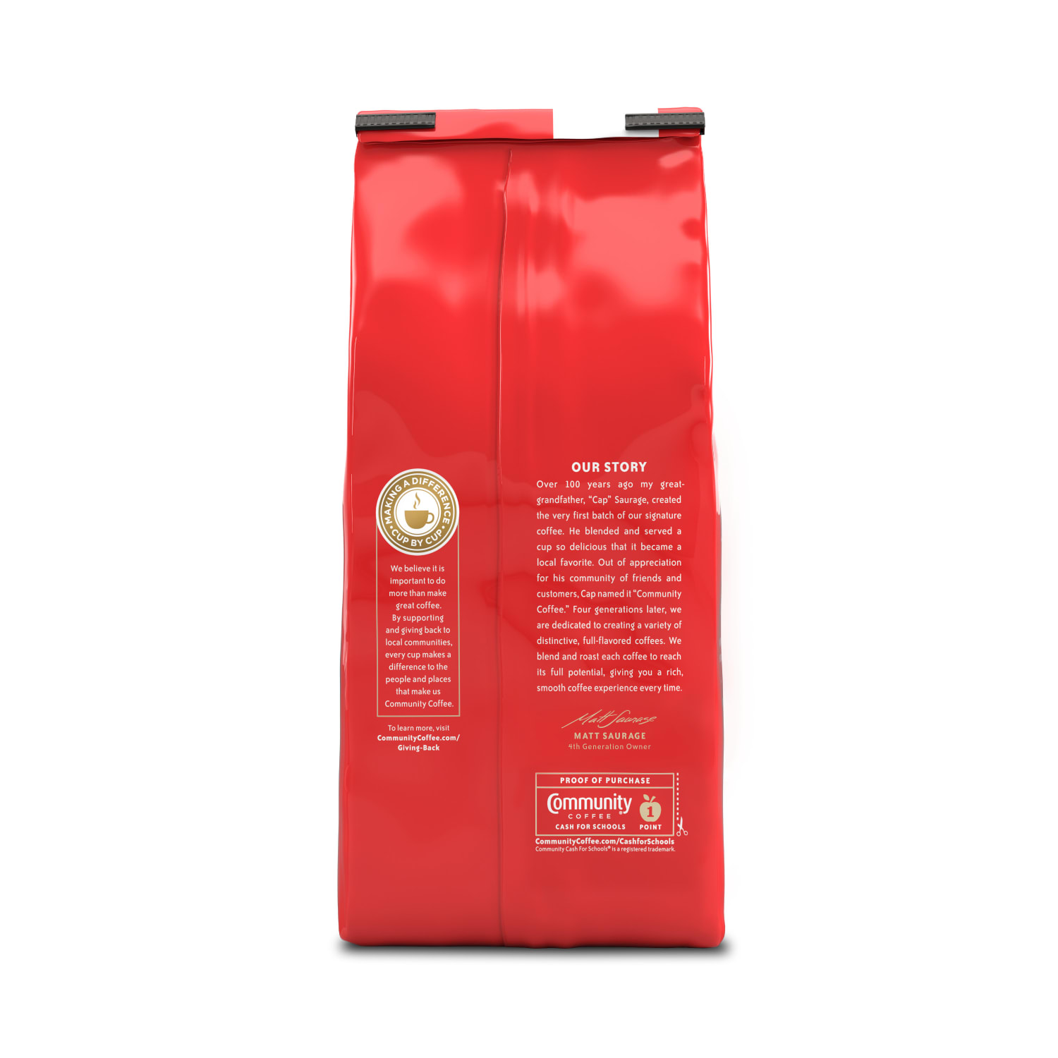 Community Coffee Arabica Ground Coffee, Cafe Special Decaf, 12 Oz Per Bag, Carton Of 6 Bags - Image 6