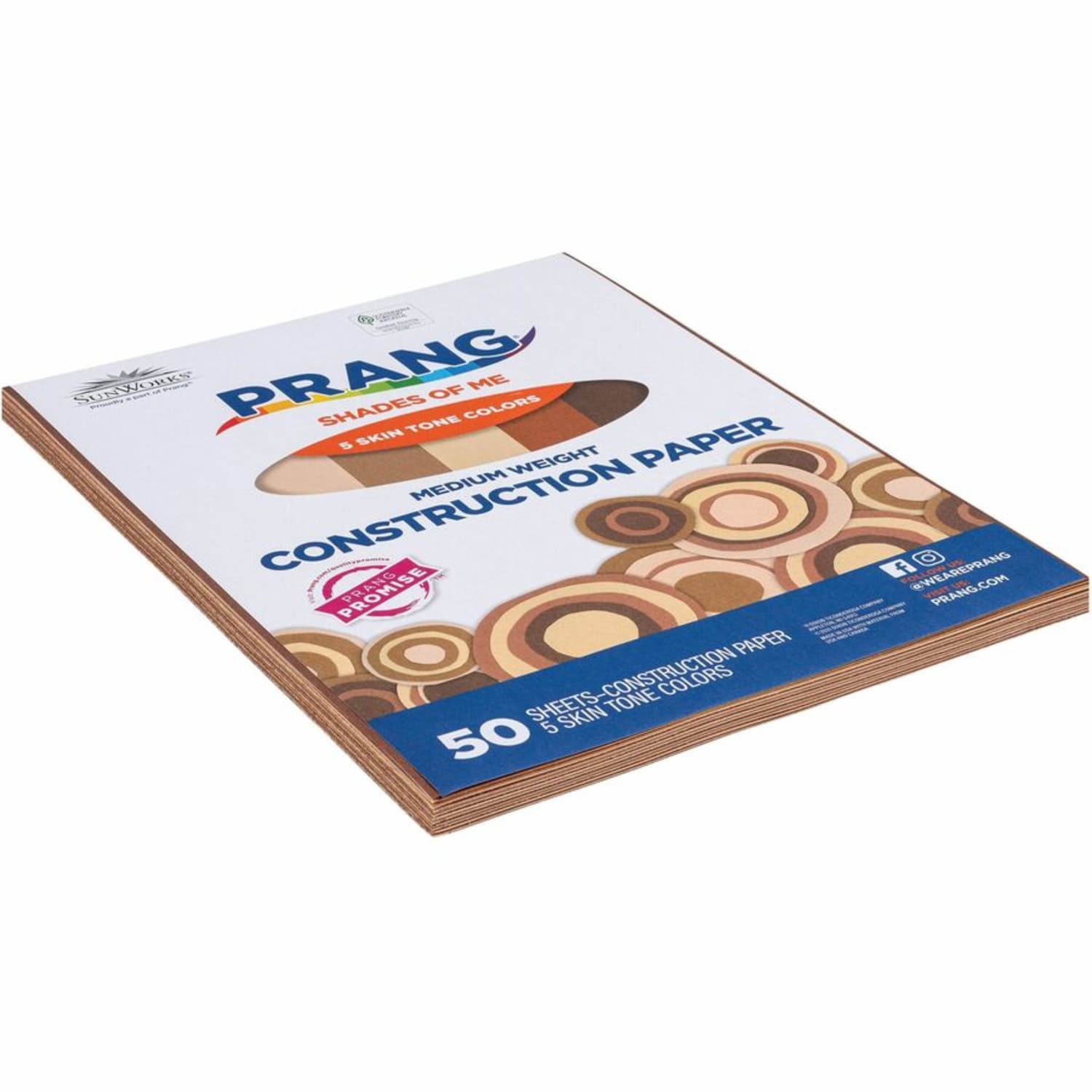 Prang Multicultural Construction Paper, 9in x 12in, Assorted, 50 Sheets - Image 5