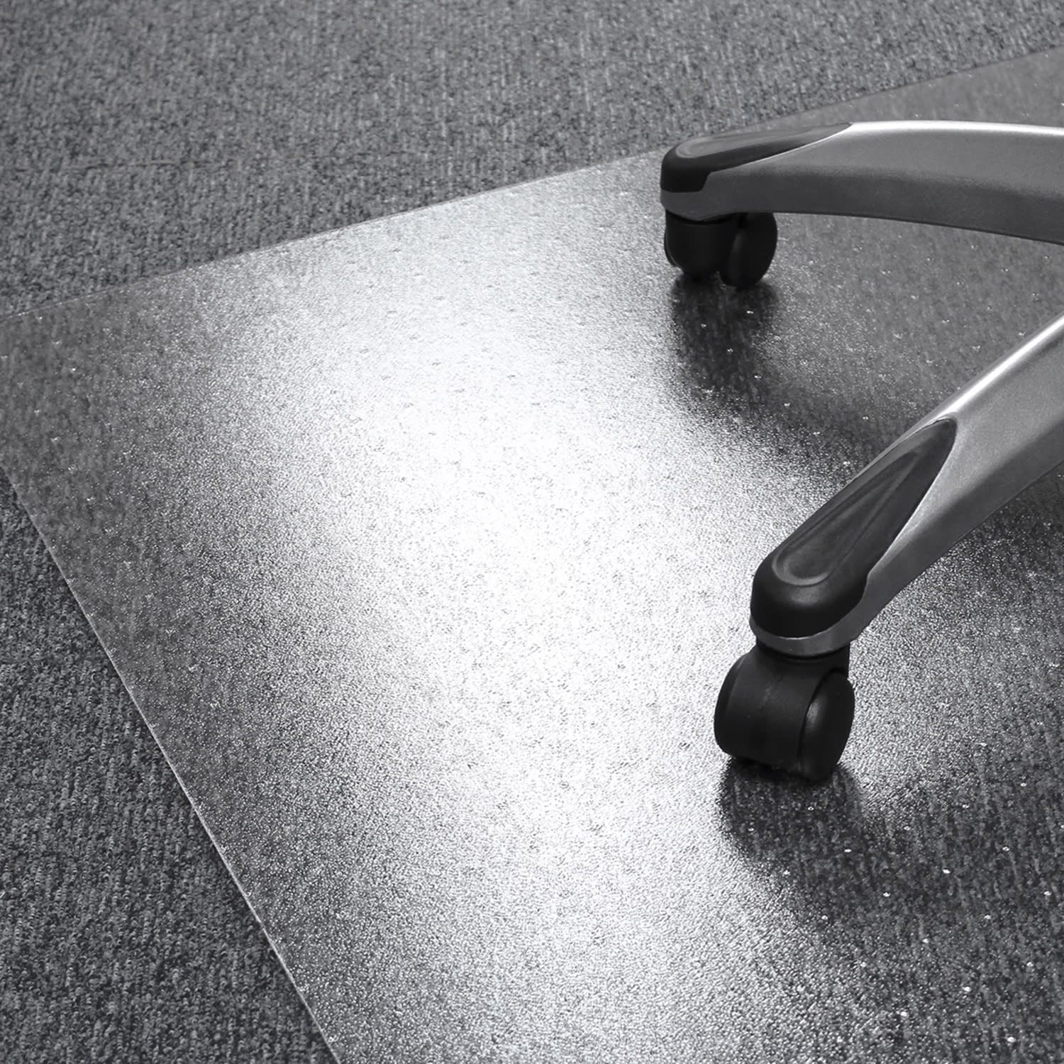 Floortex Ultimat Polycarbonate Rectangular Chair Mat For Carpets, 48in x 118in, Clear - Image 6