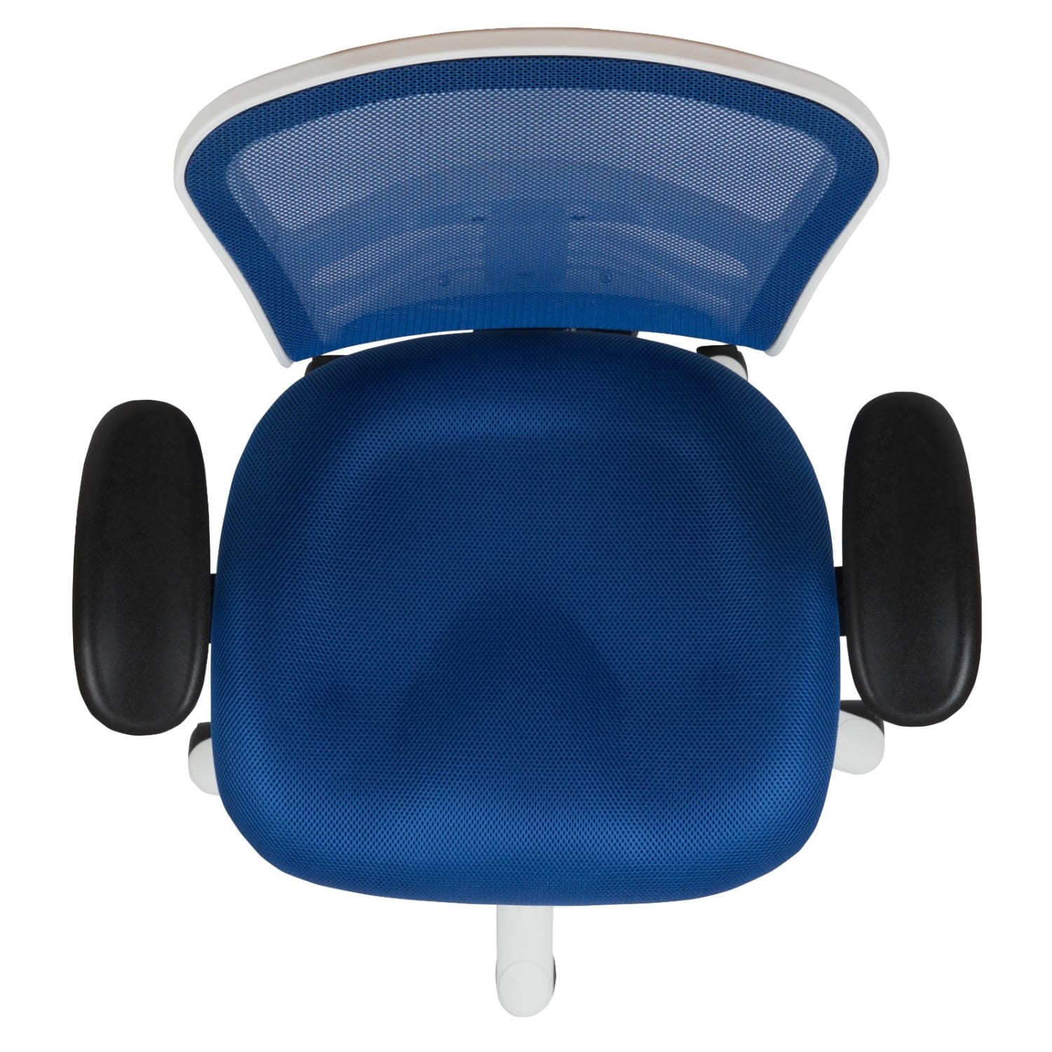 Flash Furniture Ergonomic Mesh MidBack Executive Office Chair BlueWhite PopularChairscom Flash Furniture Ergonomic Mesh Mid Back Executive Office Chair BlueWhite PopularChairscom