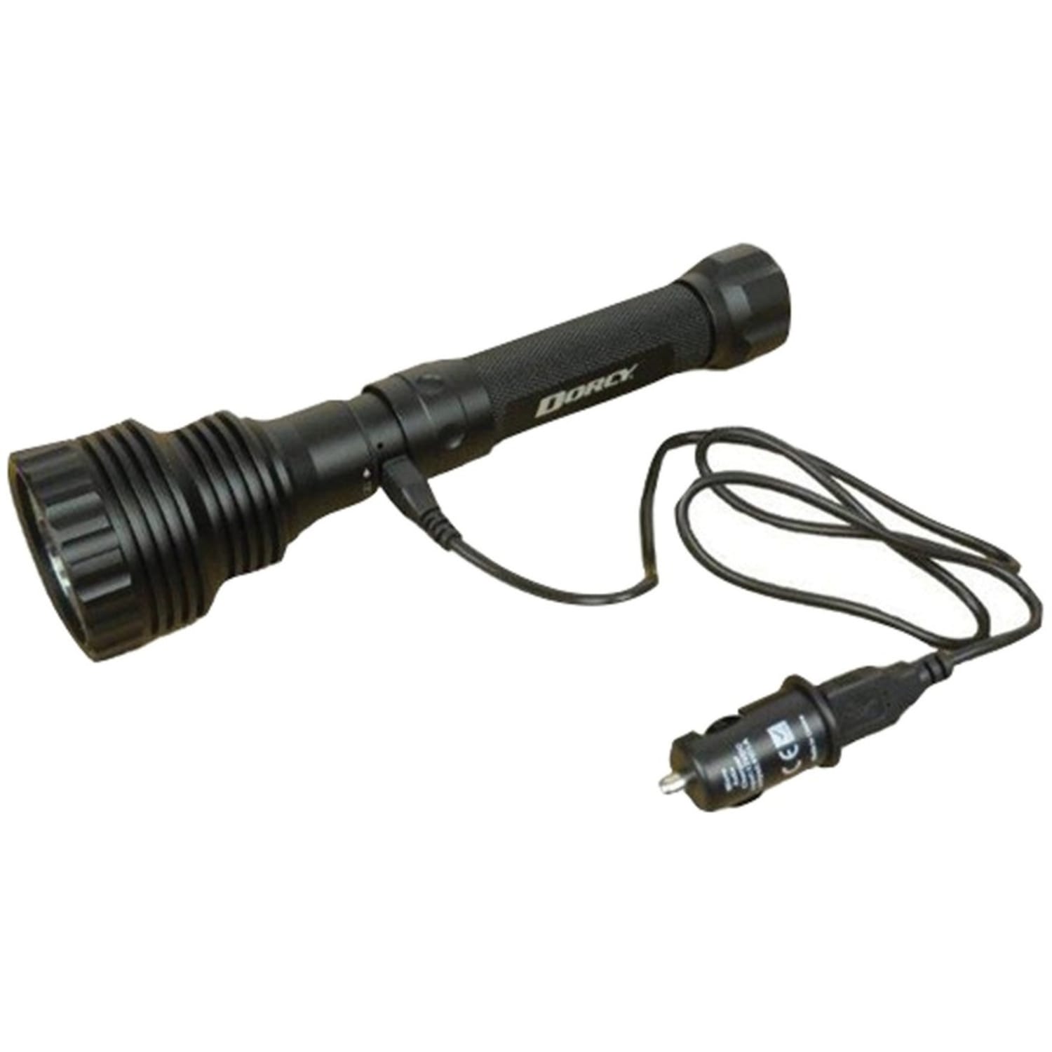 Dorcy 41-4299 Flashlight - 1 x LED - 220 lm Lumen - Battery Rechargeable - Anodized Aluminum - Black - Image 5
