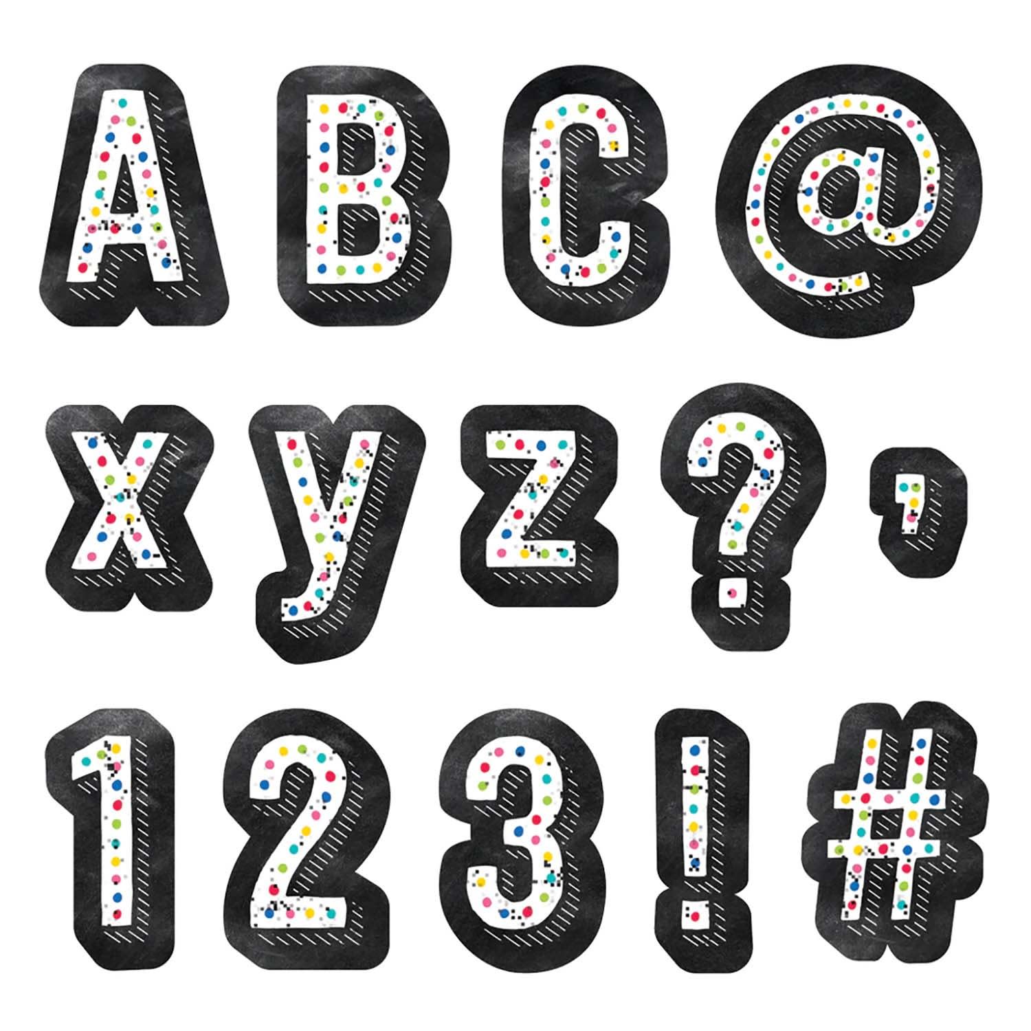 Creative Teaching Press Designer Letters, Chalk It Up! Colorful Chalk, 216 Pieces Per Pack, Set Of 2 Packs - Image 3