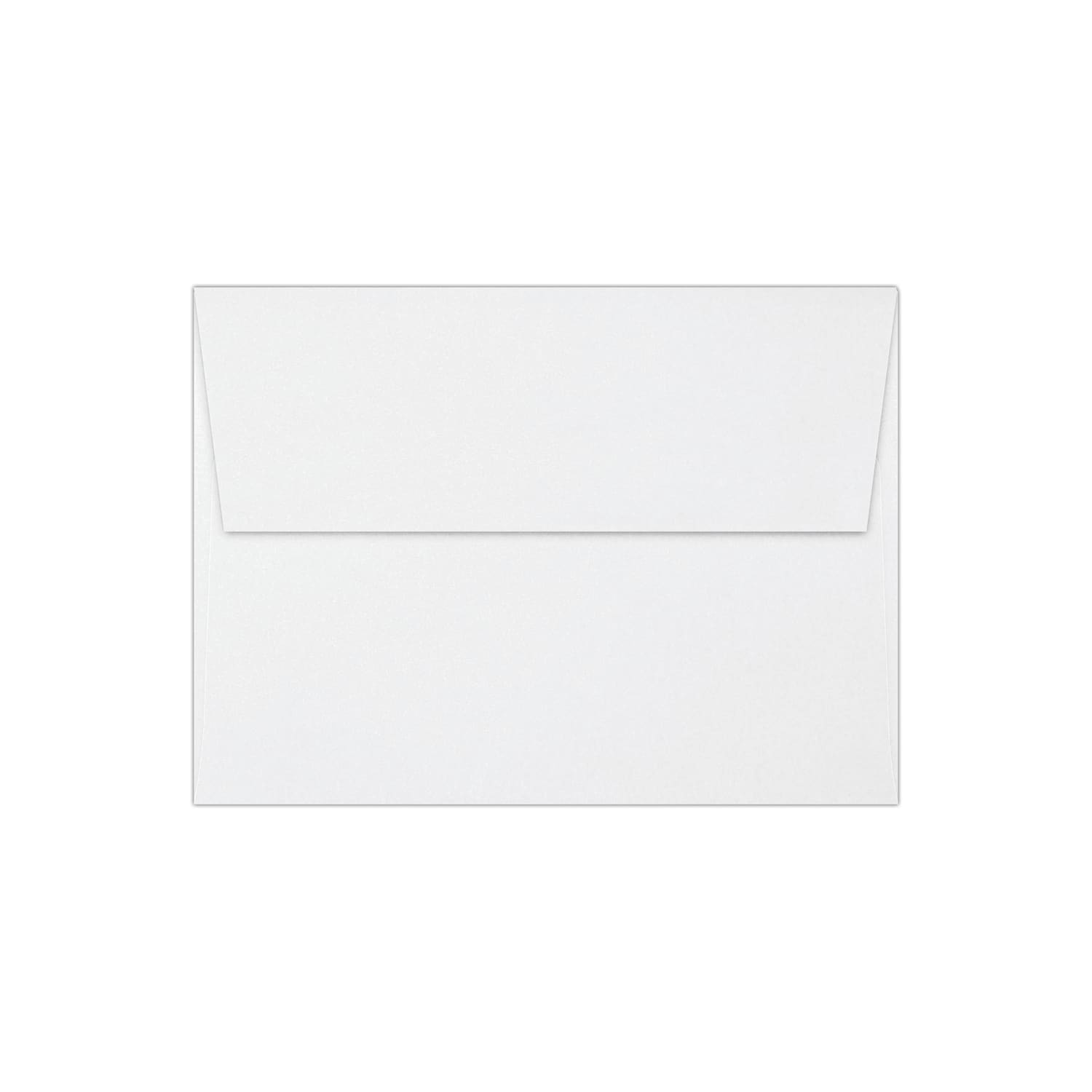 LUX Invitation Envelopes, A7, Peel & Stick Closure, White, Pack Of 500