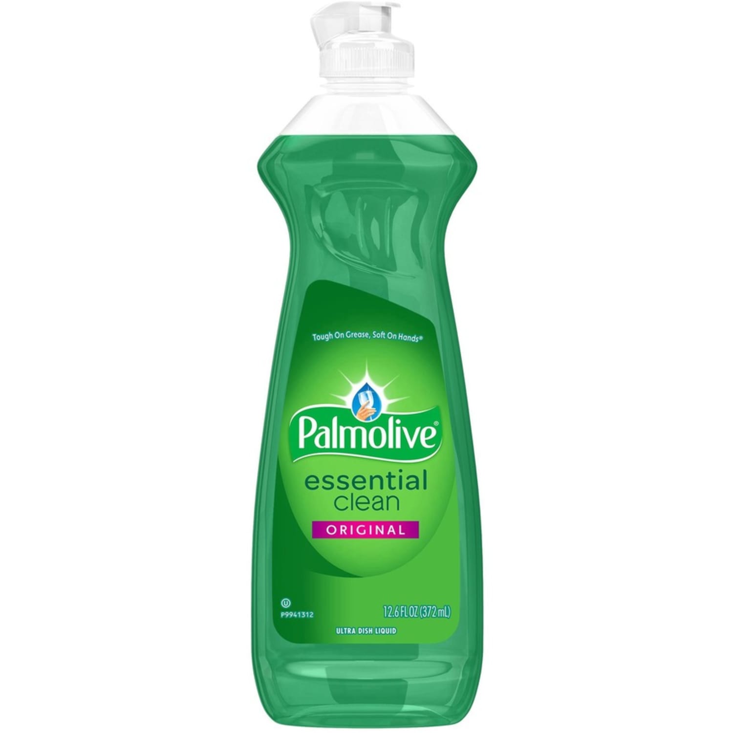 Palmolive Essential Clean Dish Liquid - 12.6 fl oz (0.4 quart) - Phosphate-free, pH Balanced, Long Lasting - Green - 20 / Carton - Image 3