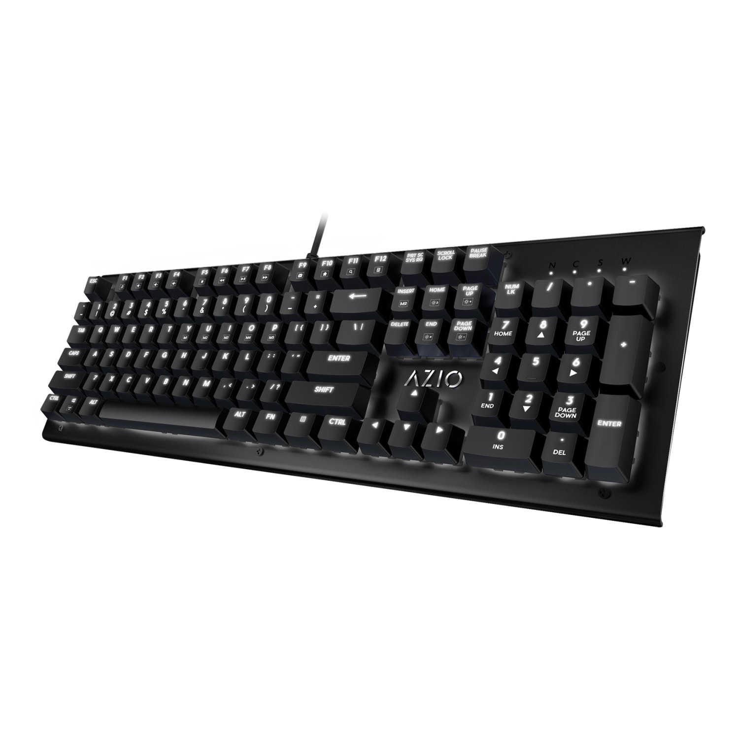 Azio MK HUE USB Keyboard, Black, MK-HUE-BK - Image 4