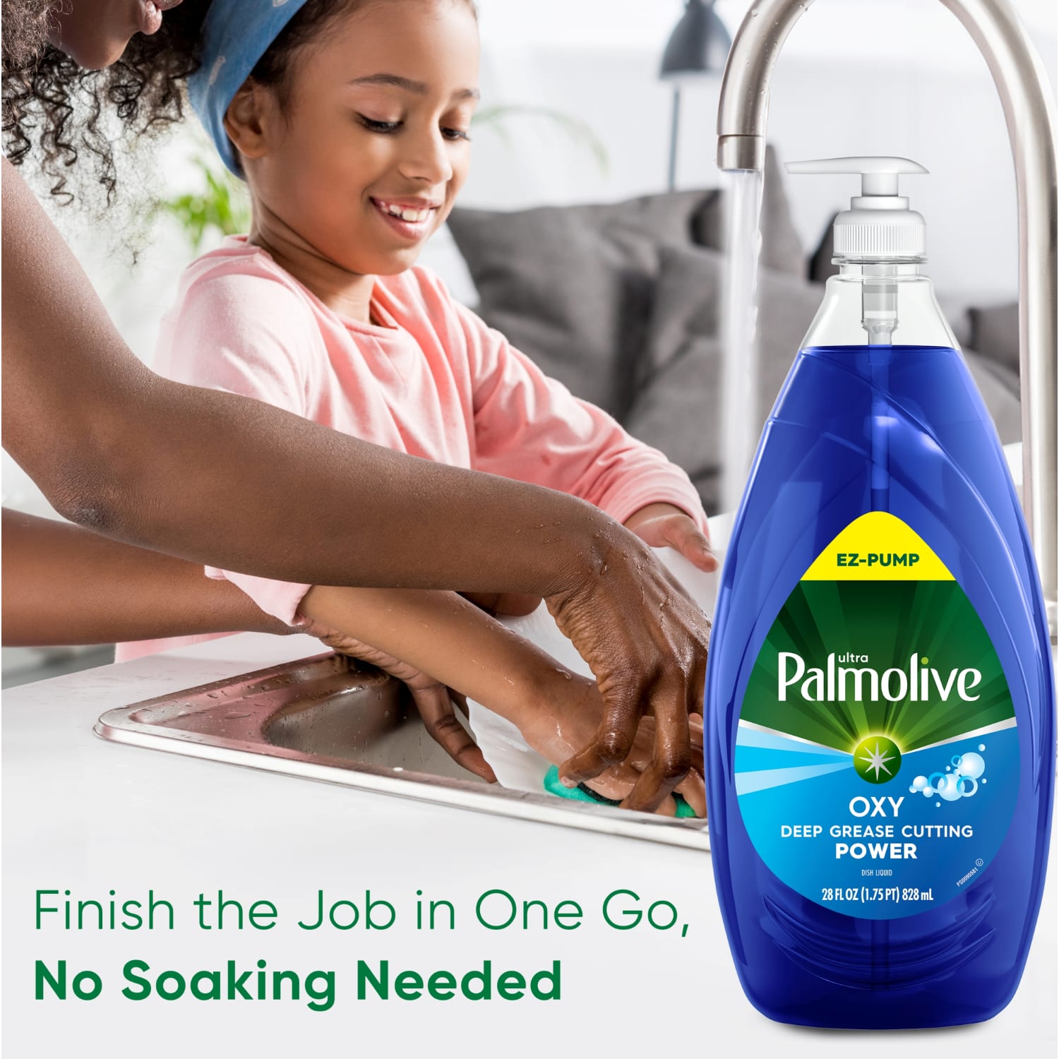 Palmolive Ultra Oxy Liquid Dish Soap, 28 Oz, Case Of 4 Bottles - Image 4