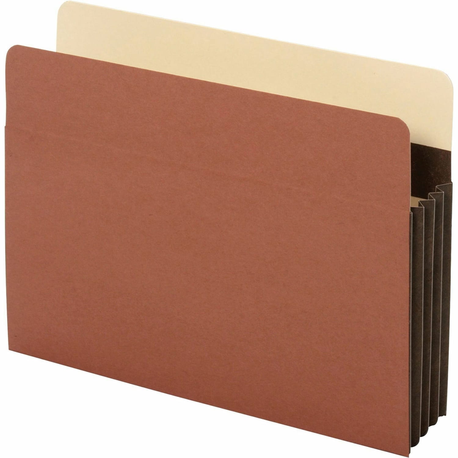 Pendaflex File Pockets, Heavy-Duty, Extra-Wide Accordion, Letter Size, 3 1/2in Expansion, Brown, Box Of 10 - Image 3