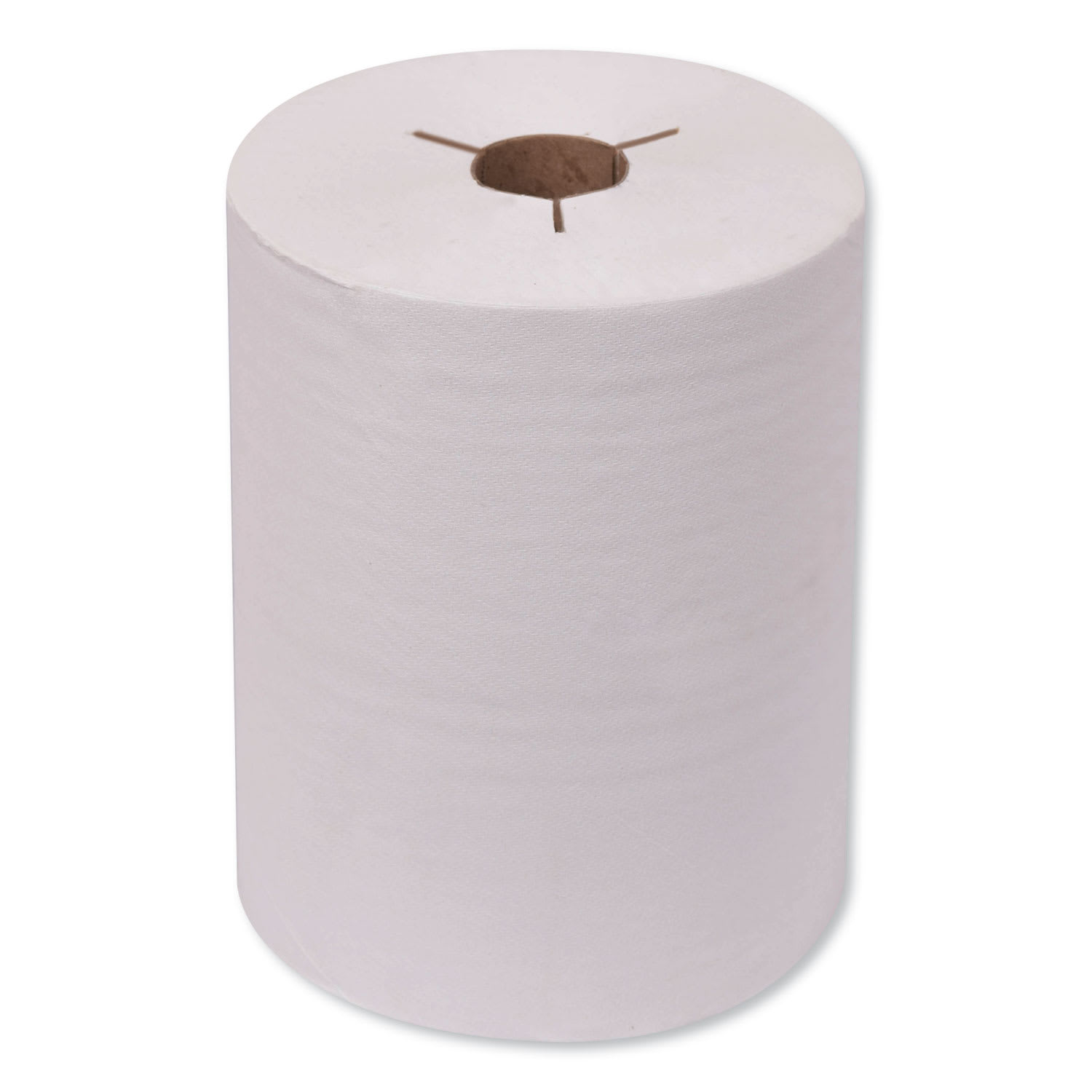 Tork Universal Hand Towel Roll, Notched, 1-Ply, 8in x 425 ft, Natural White, 12 Rolls/Carton