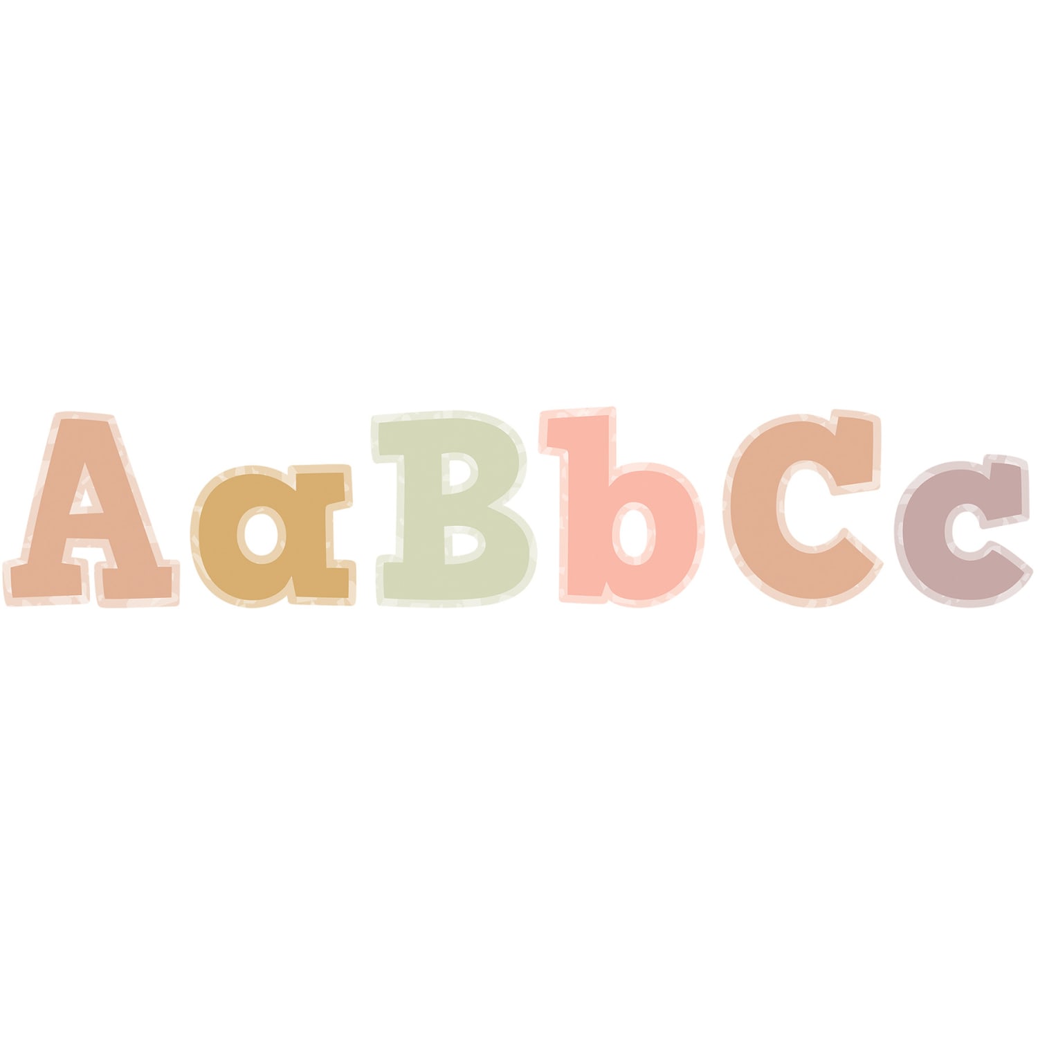 Teacher Created Resources 4in Letters, Terrazzo Tones, 230 Letters Per Pack, Set Of 3 Packs - Image 4