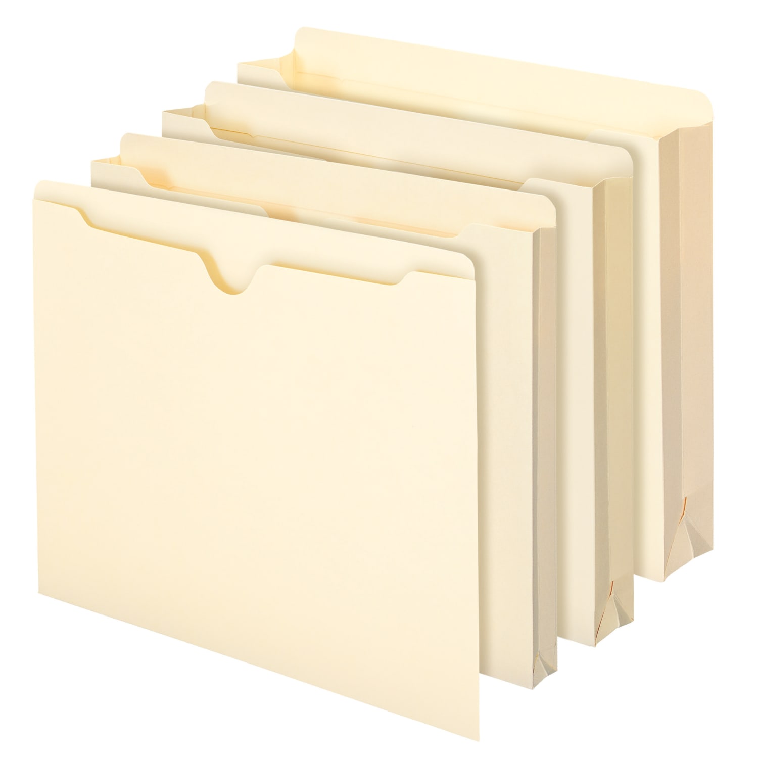 Smead Manila File Jackets, Reinforced Tab, 1 1/2in Expansion, Letter Size, Box Of 50 - Image 5