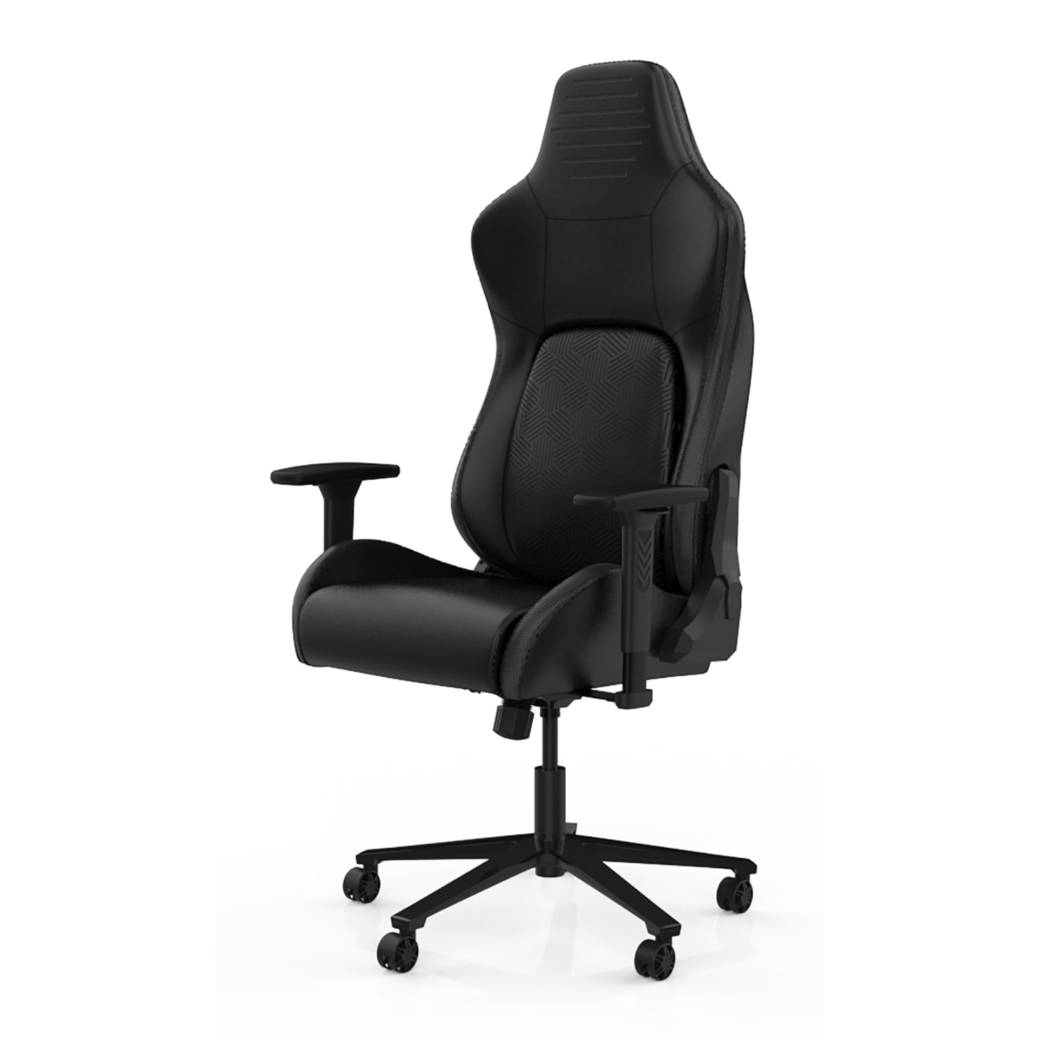 RS Gaming Vertex Ergonomic Faux Leather High-Back Gaming Office Chair, Black, BIFMA Compliant - Image 4