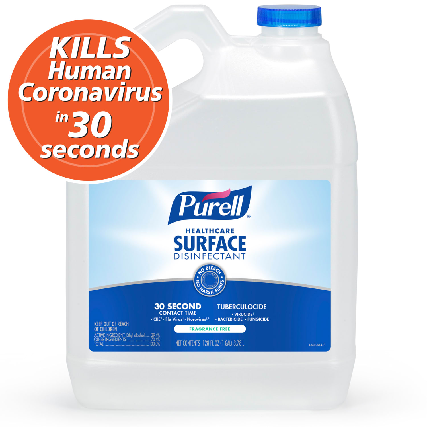 Purell Healthcare Surface Disinfectant Spray, 1 Gallon - Image 3