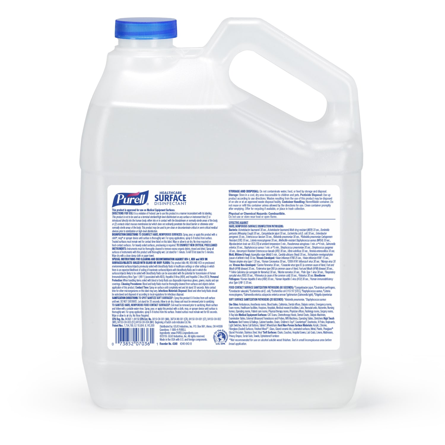 Purell Healthcare Surface Disinfectant Spray, 1 Gallon - Image 6