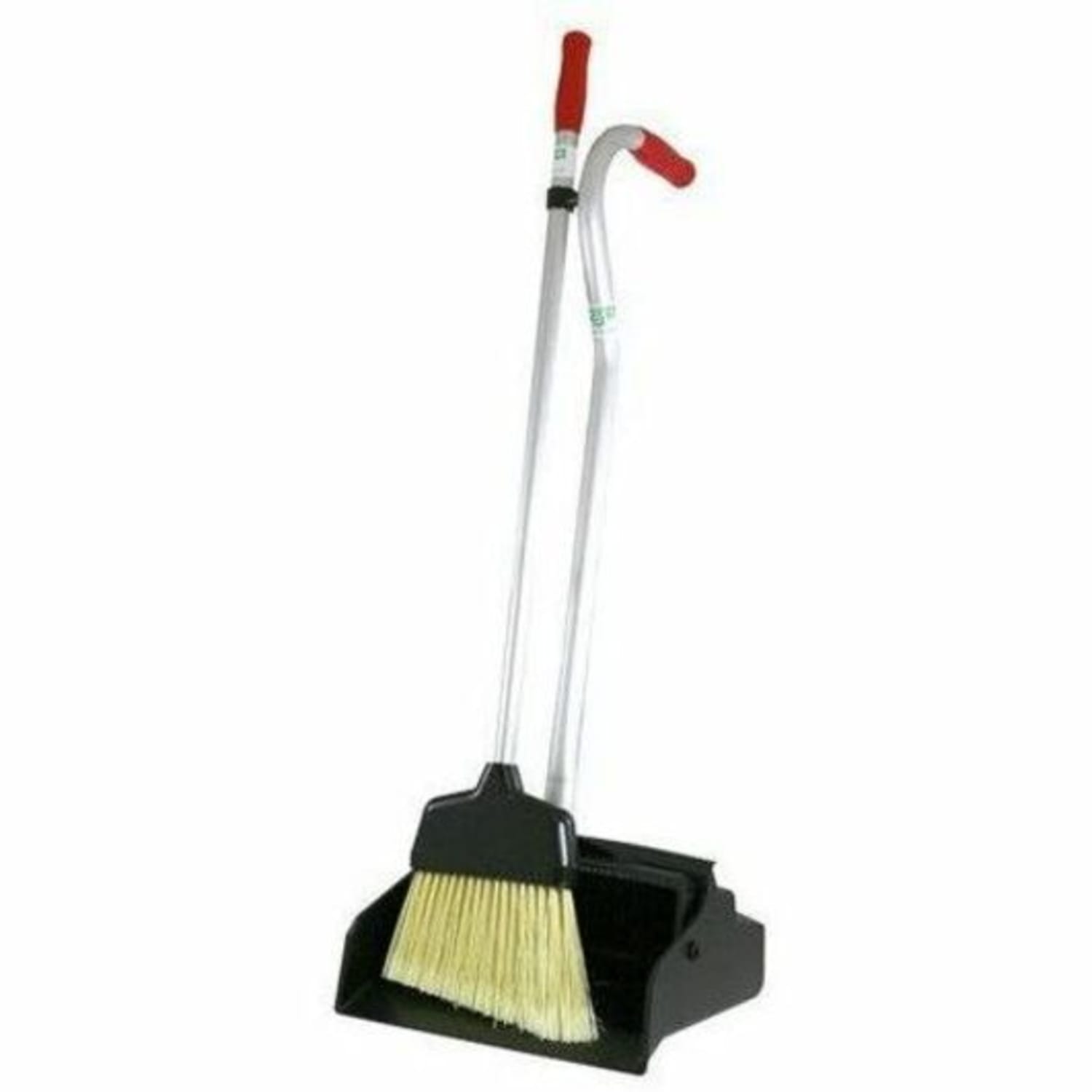 Unger Ergo Dustpan With Broom, Black/Silver/Red - Image 4