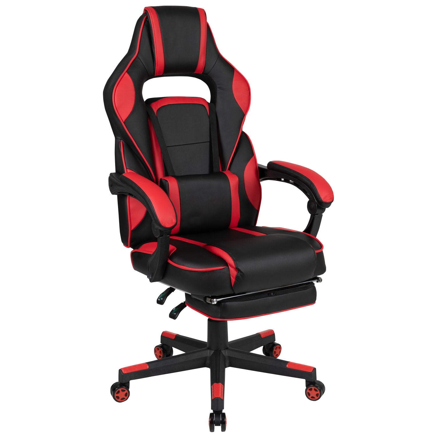 Flash Furniture X40 Gaming Chair With Fully Reclining Back And Arms Red PopularChairscom