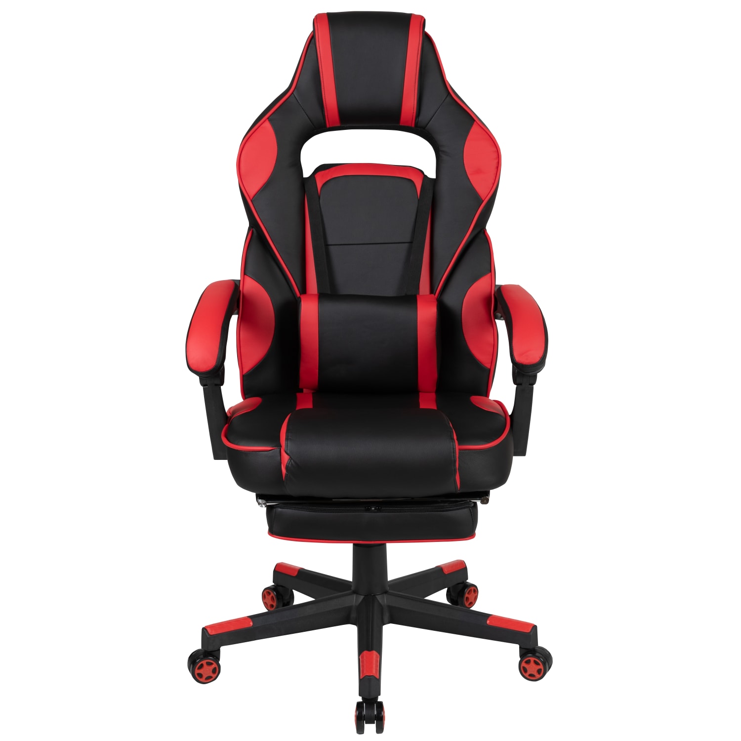 Flash Furniture X40 Gaming Chair With Fully Reclining Back And Arms Red PopularChairscom