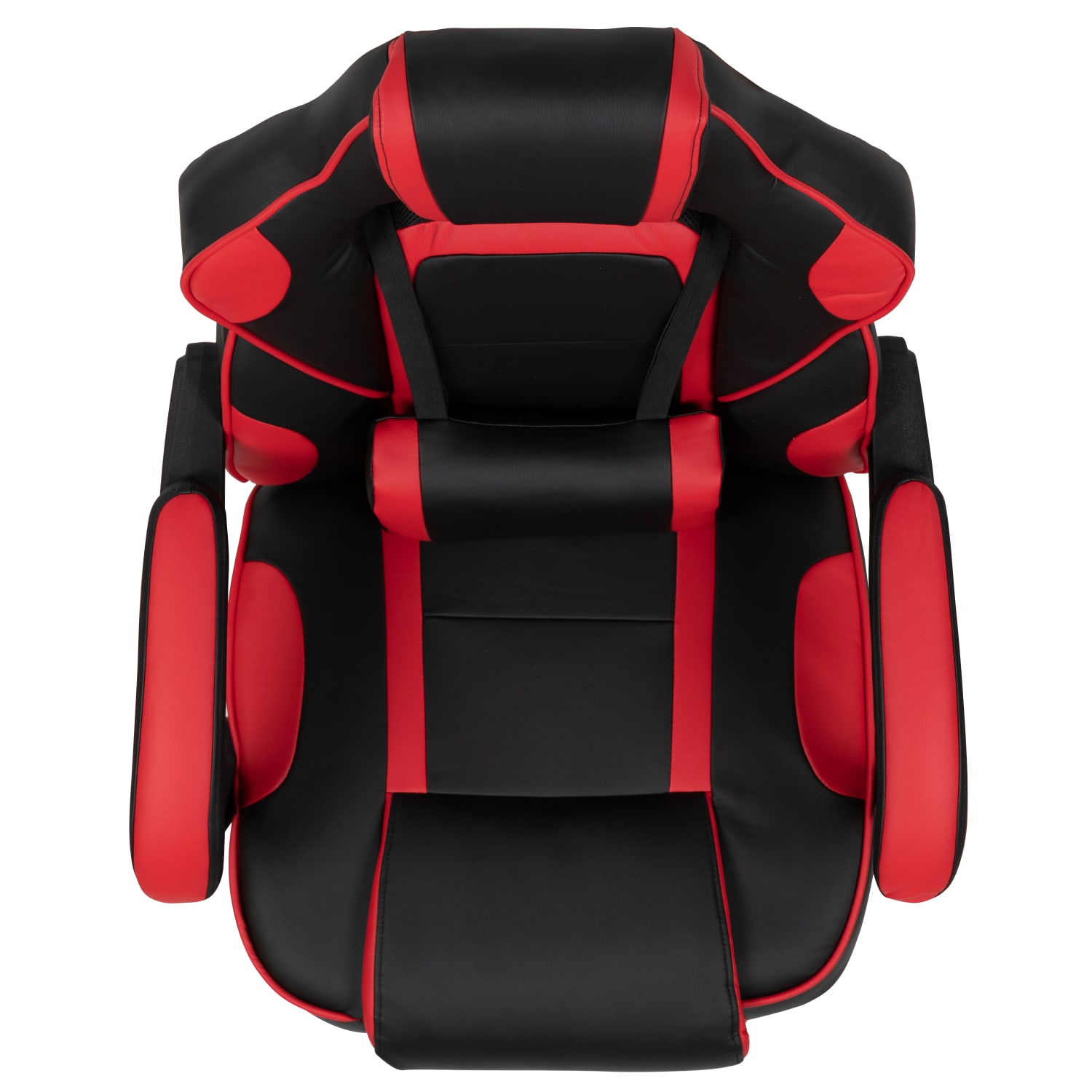 Flash Furniture X40 Gaming Chair With Fully Reclining Back And Arms Red PopularChairscom