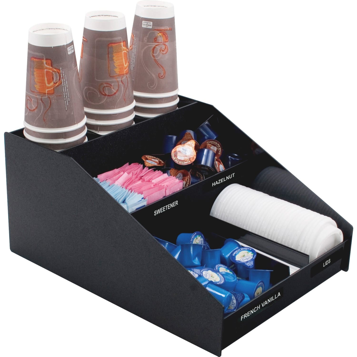 Vertiflex Horizontal Condiment Organizer, Contains 80% total recycled content - Image 3