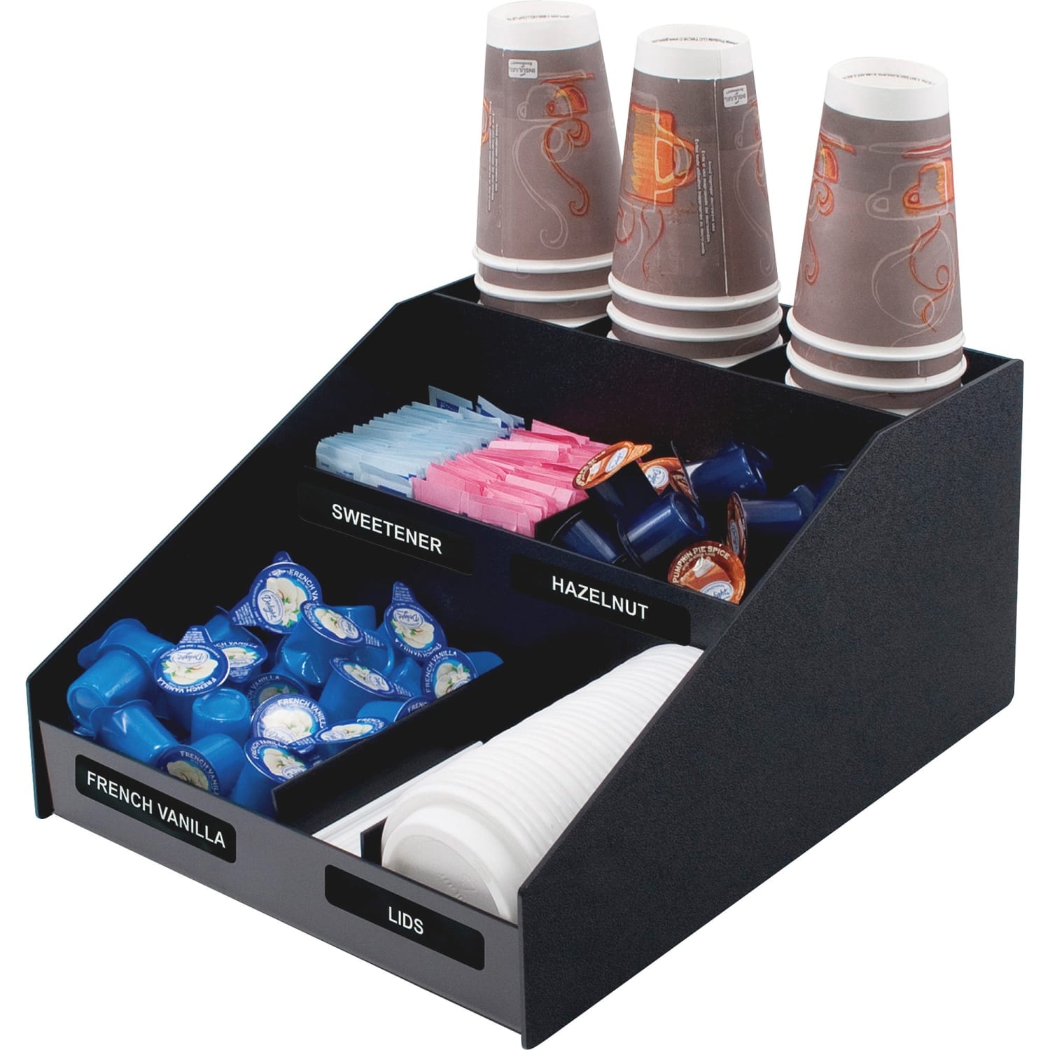 Vertiflex Horizontal Condiment Organizer, Contains 80% total recycled content - Image 4