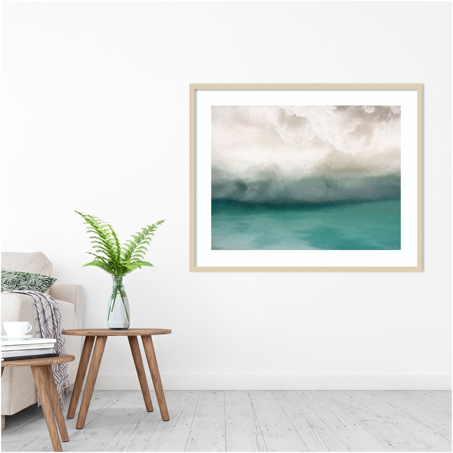 Amanti Art Transcend The Wait by Urban Road Wood Framed Wall Art Print, 41inW x 33inH, Natural - Image 4