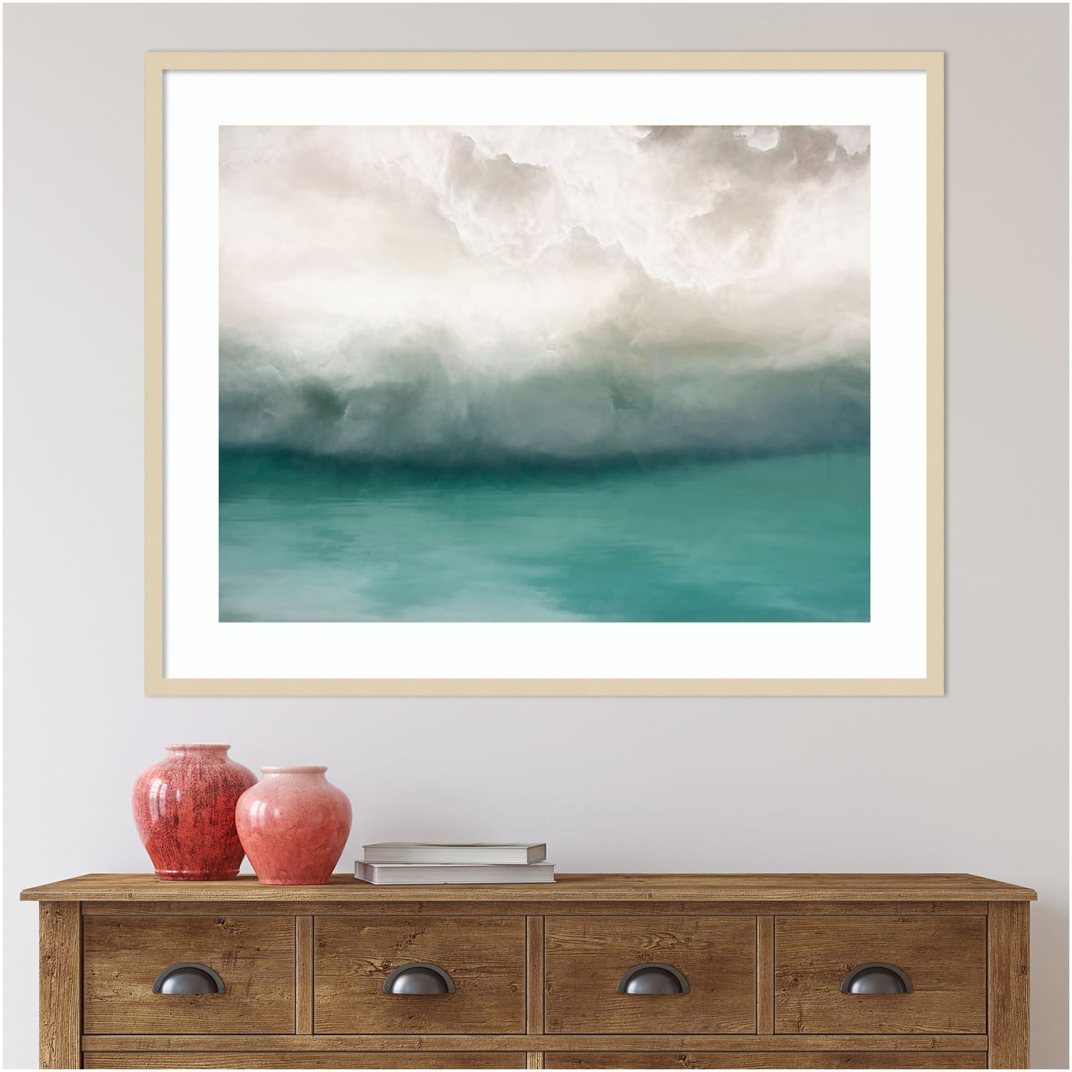 Amanti Art Transcend The Wait by Urban Road Wood Framed Wall Art Print, 41inW x 33inH, Natural - Image 6