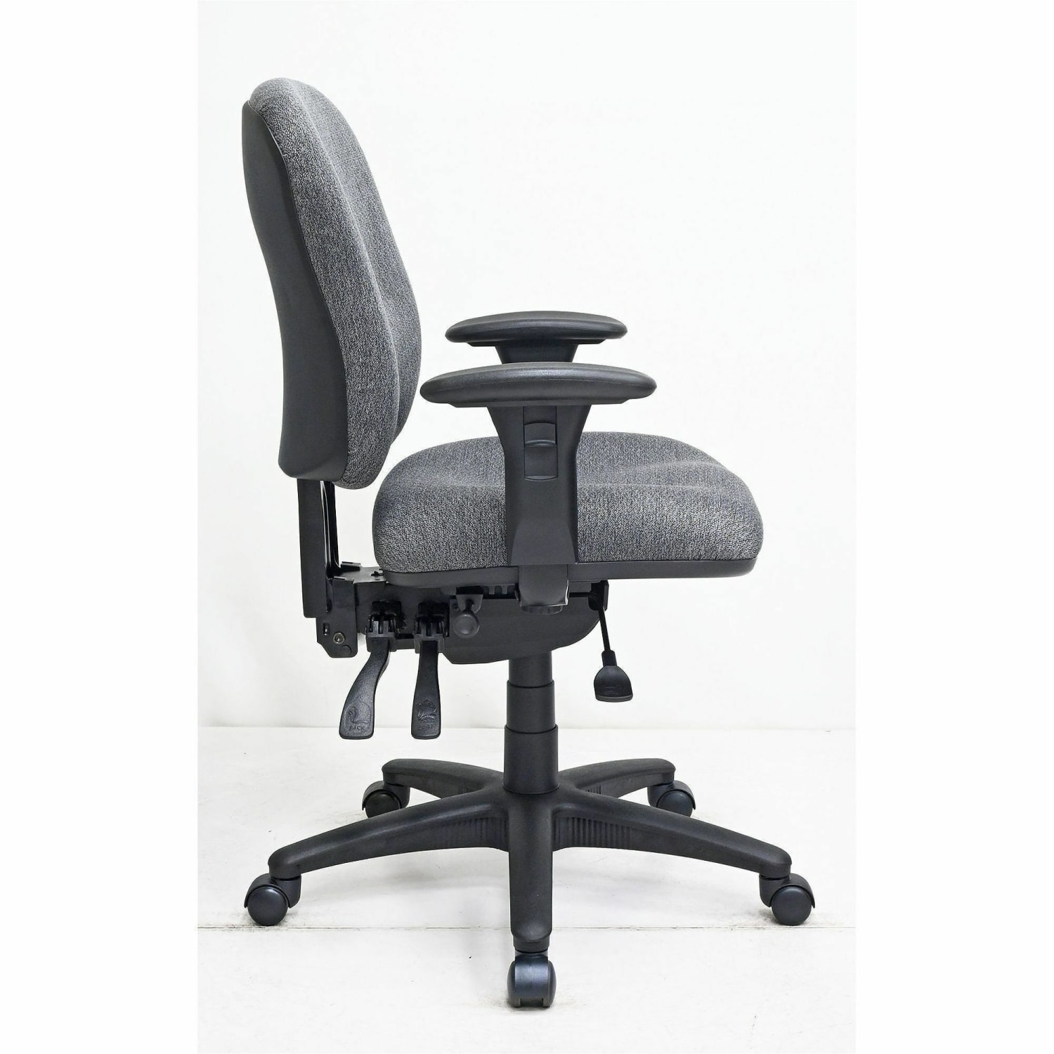 Lorell Accord Series MidBack Fabric Task Chair Gray PopularChairscom Lorell Accord Series Mid Back Fabric Task Chair Gray PopularChairscom
