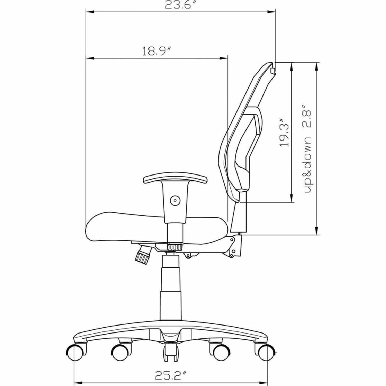 Lorell Accord Series MidBack Fabric Task Chair Gray PopularChairscom Lorell Accord Series Mid Back Fabric Task Chair Gray PopularChairscom