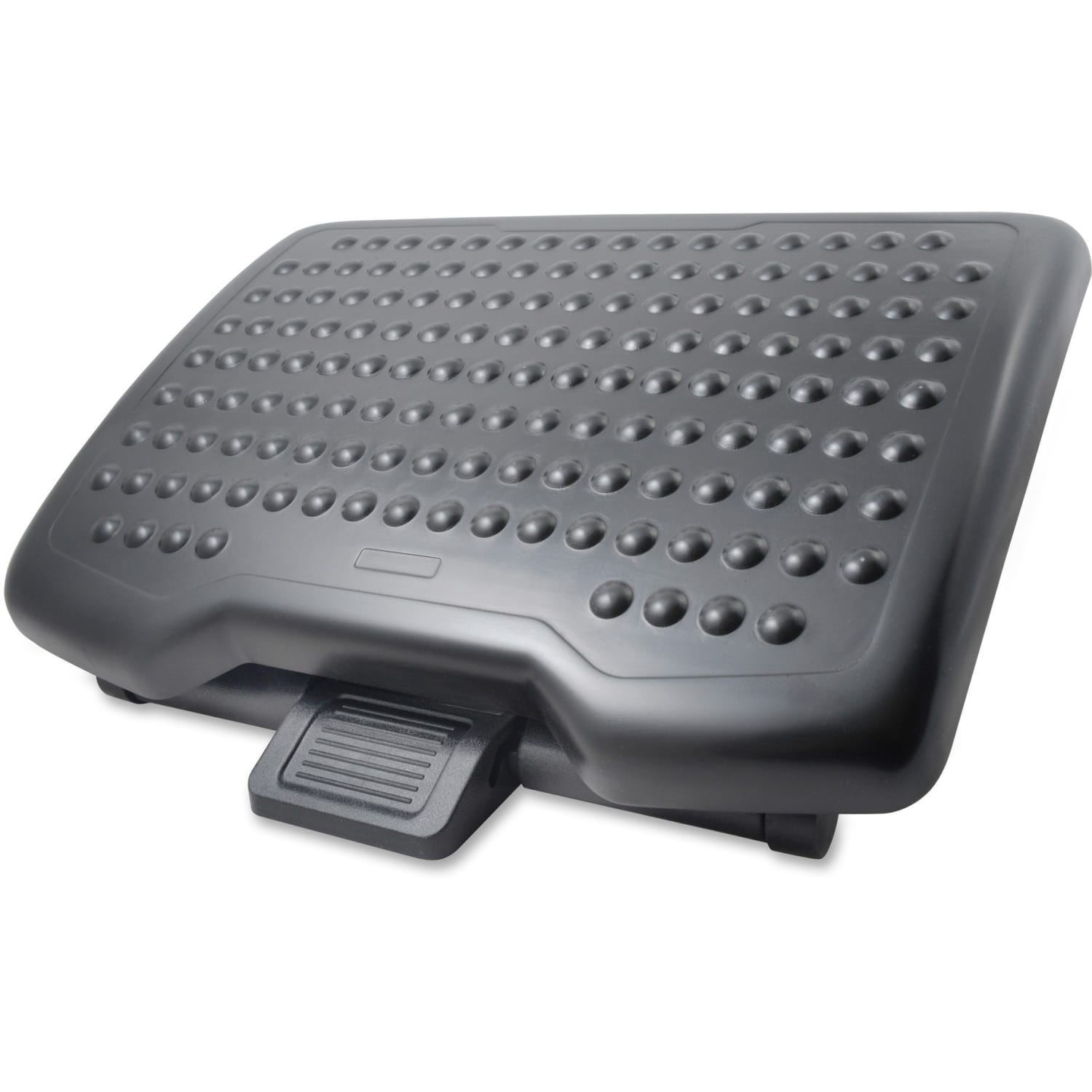 Lorell Adjustable-Height Footrest - 4in to 6.50in Adjustable Height - Black - 1 Each - Image 3