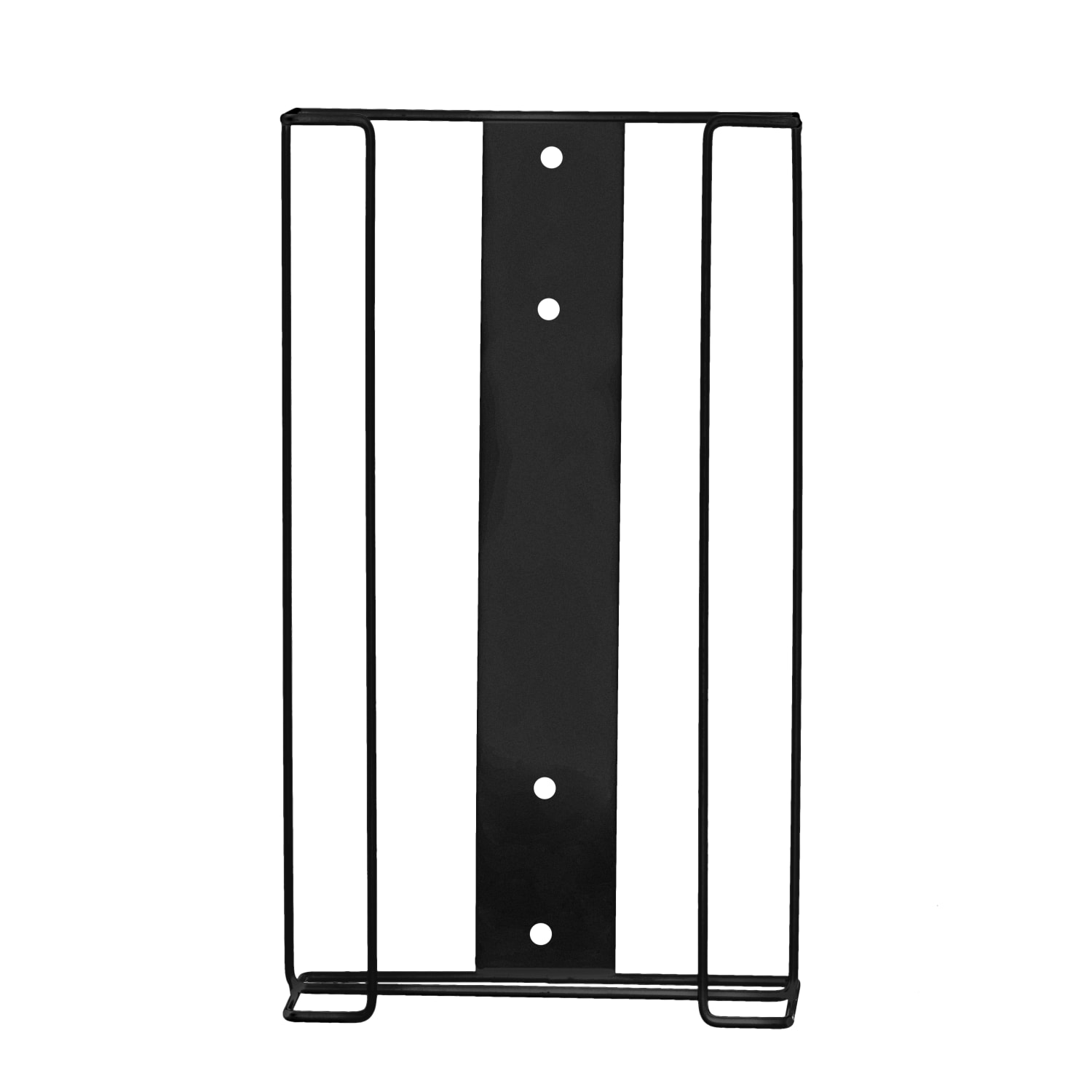 Alpine Quadruple-Box Wire Glove Dispensers, 20inH x 10-3/4inW x 3-13/16inD, Black, Pack Of 3 Dispensers - Image 3