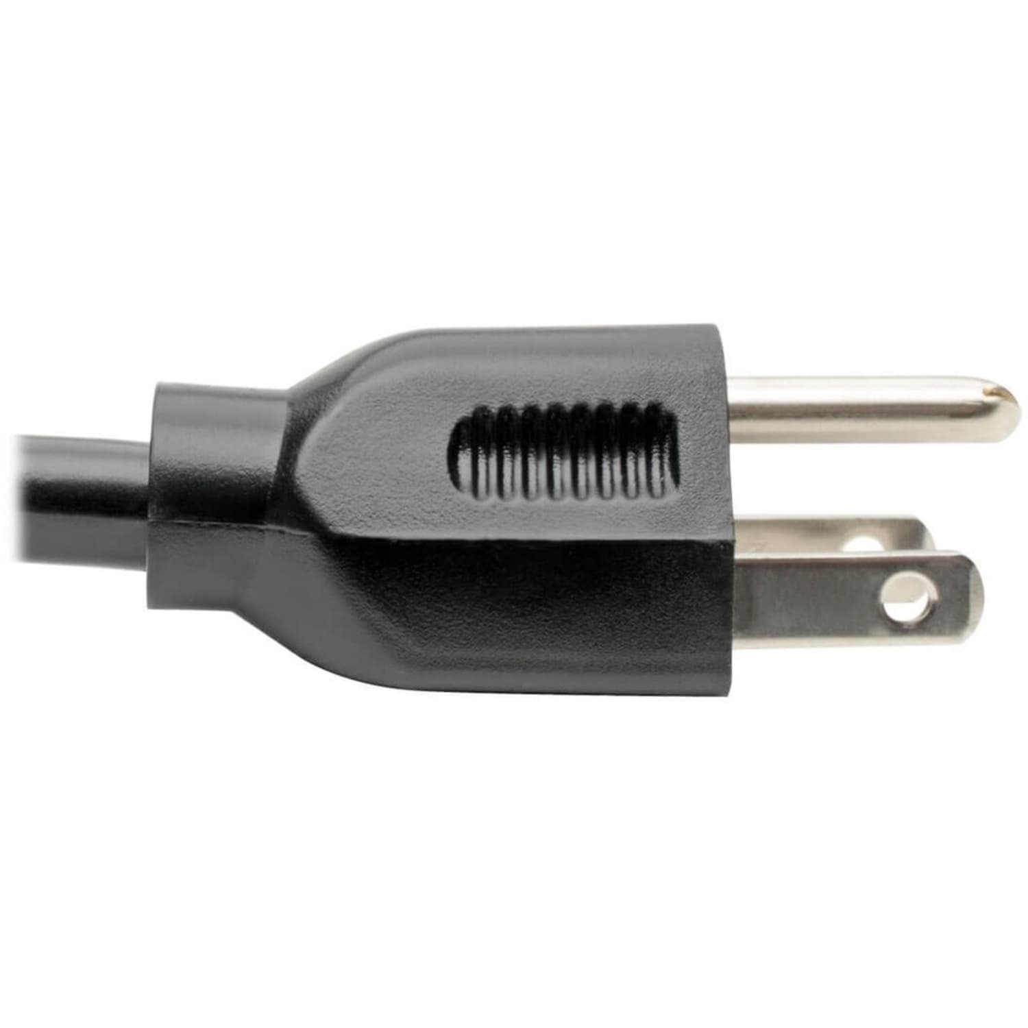 Eaton Tripp Lite Series Desktop Computer Power Cord, NEMA 5-15P to C13, 5-Pack - 10A, 125V, 18 AWG, 2 ft. (0.61 m), Black - Power cable - power IEC 60320 C13 to NEMA 5-15 (M) - AC 110 V - 2 ft - black (pack of 5) - Image 4