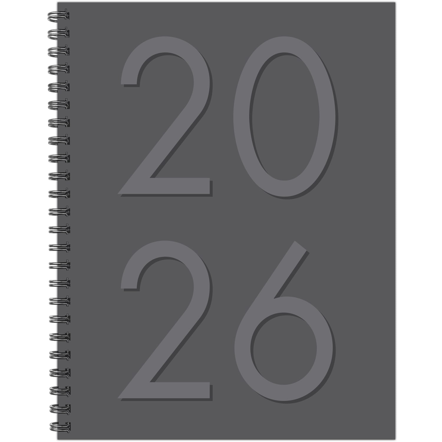 2026 Willow Creek Press Weekly/Monthly Softcover Planner, 8-1/2in x 11in, Charcoal, January To December, 57605 - Image 3