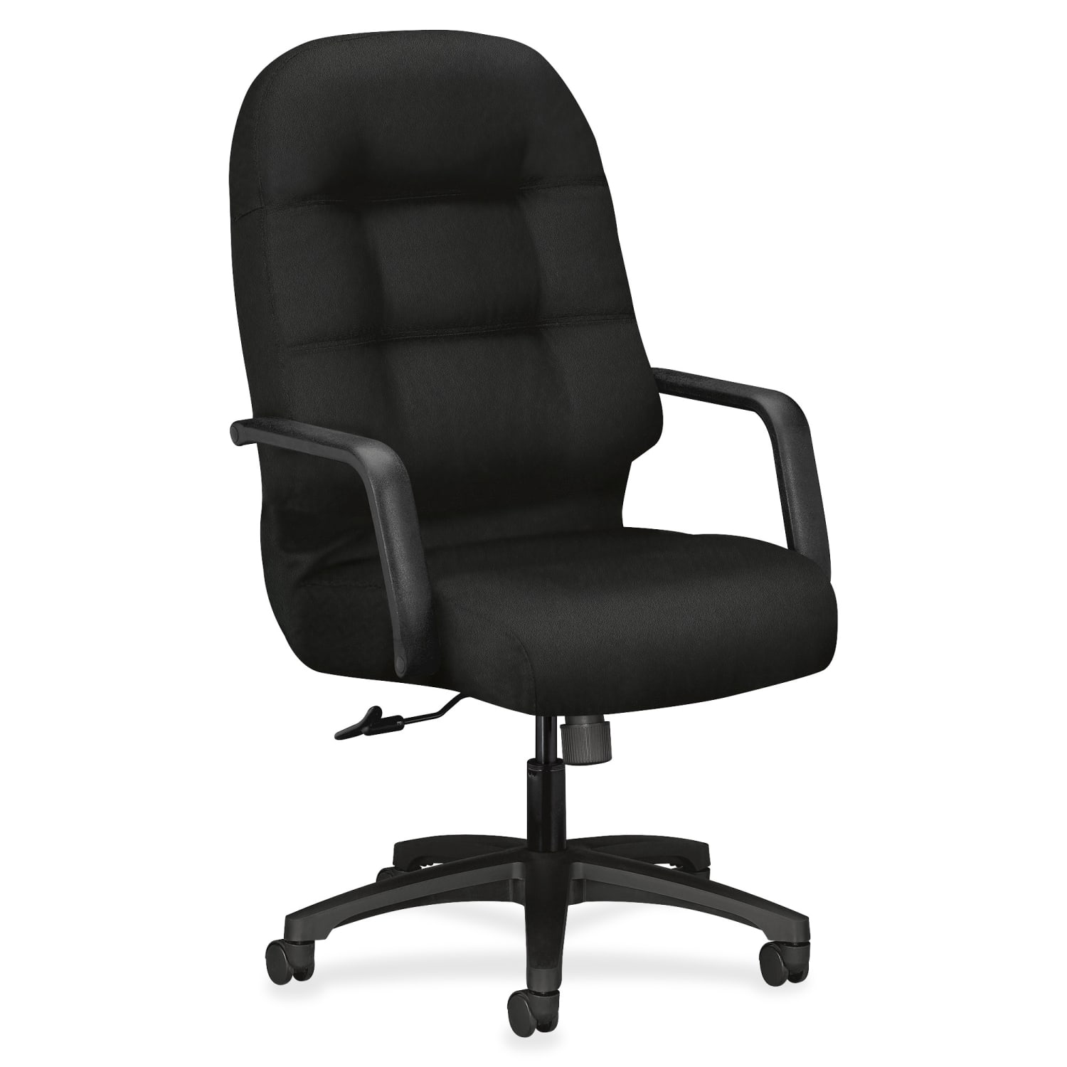 HON Pillow-Soft Fabric Executive High-Back Chair, Black