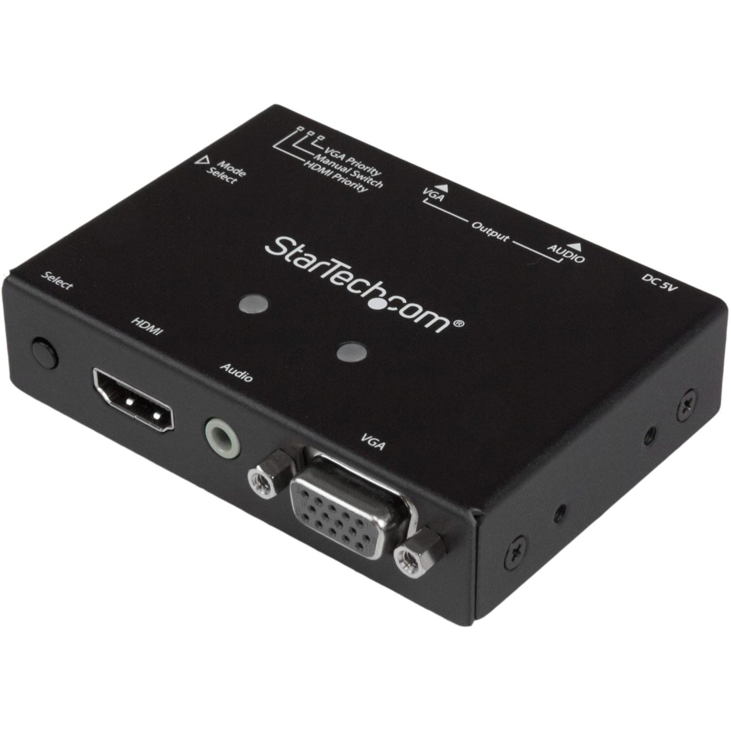 StarTech.com 2x1 VGA + HDMI to VGA Converter Switch w/ Priority Switching - 1080p - Image 6