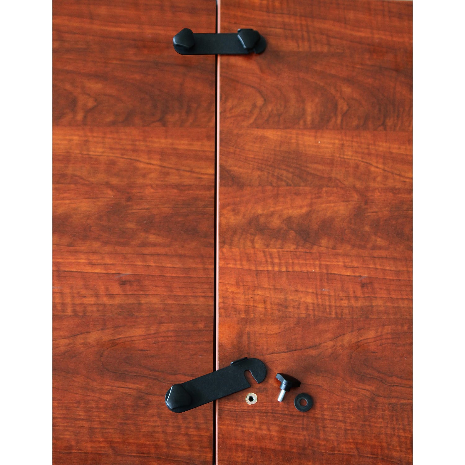 Lorell Flip Top Training Table Connector, Black - Image 3