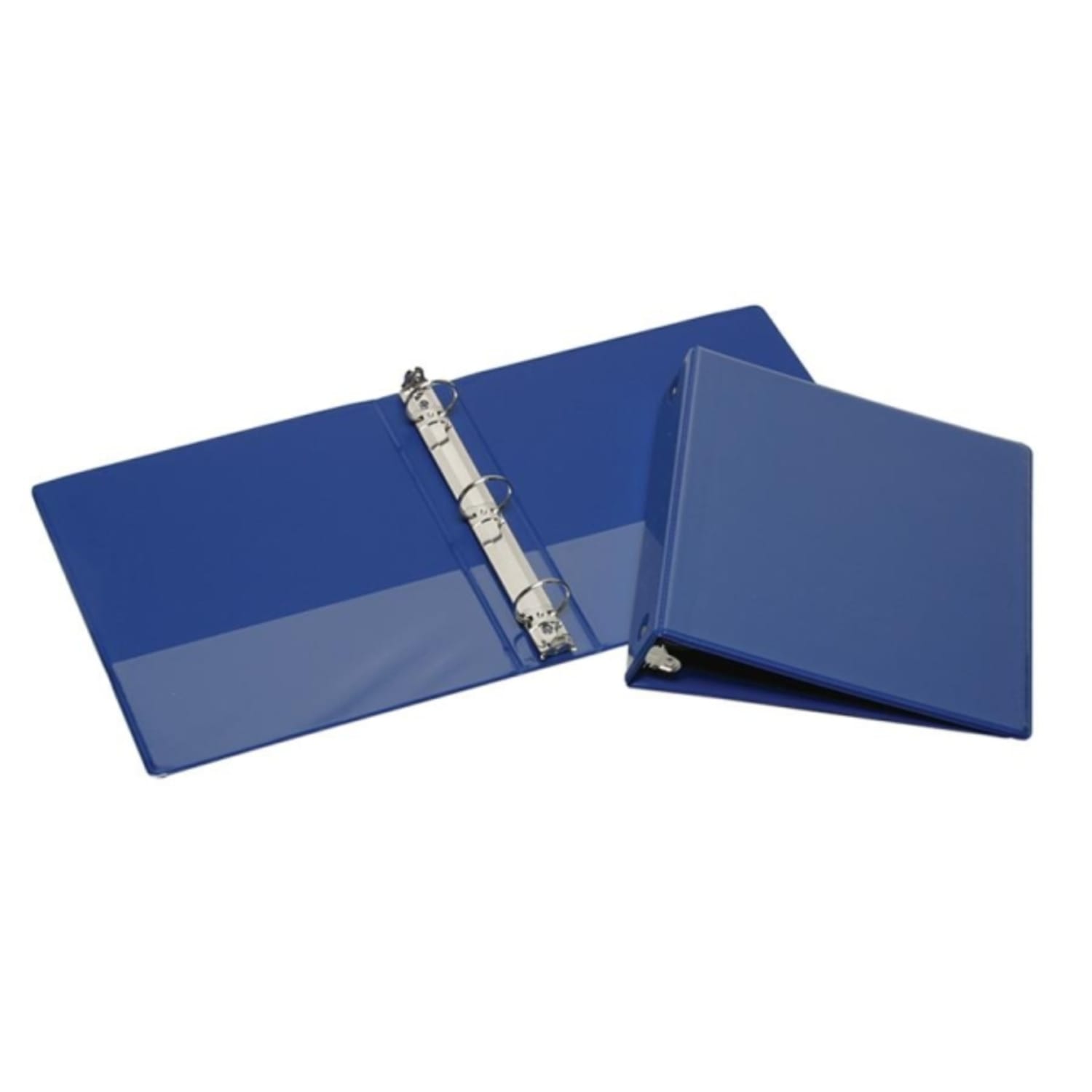 SKILCRAFT View Binders, 1 1/2in Rings, Blue - Image 3