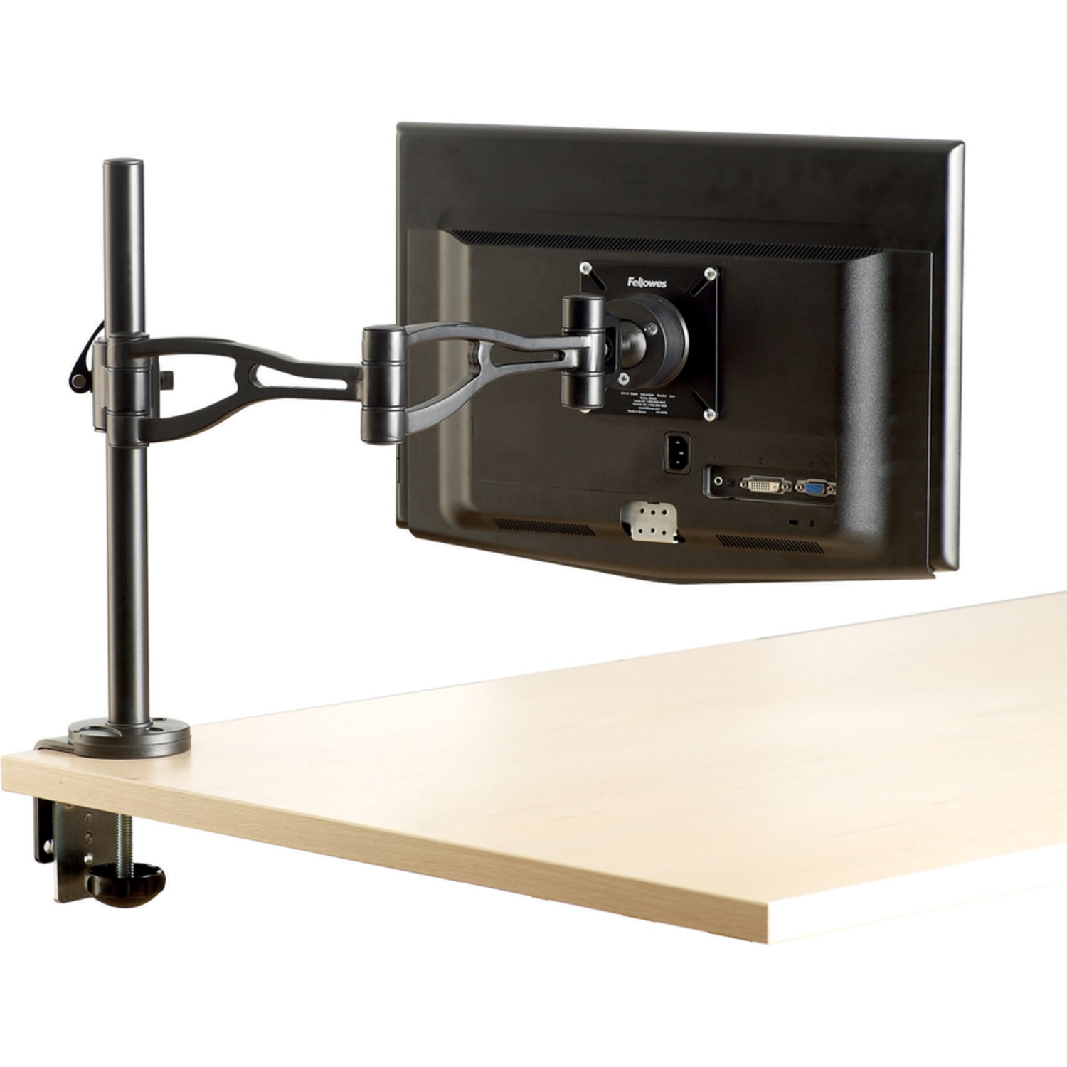 Fellowes Adjustable Monitor Arm, Black - Image 5