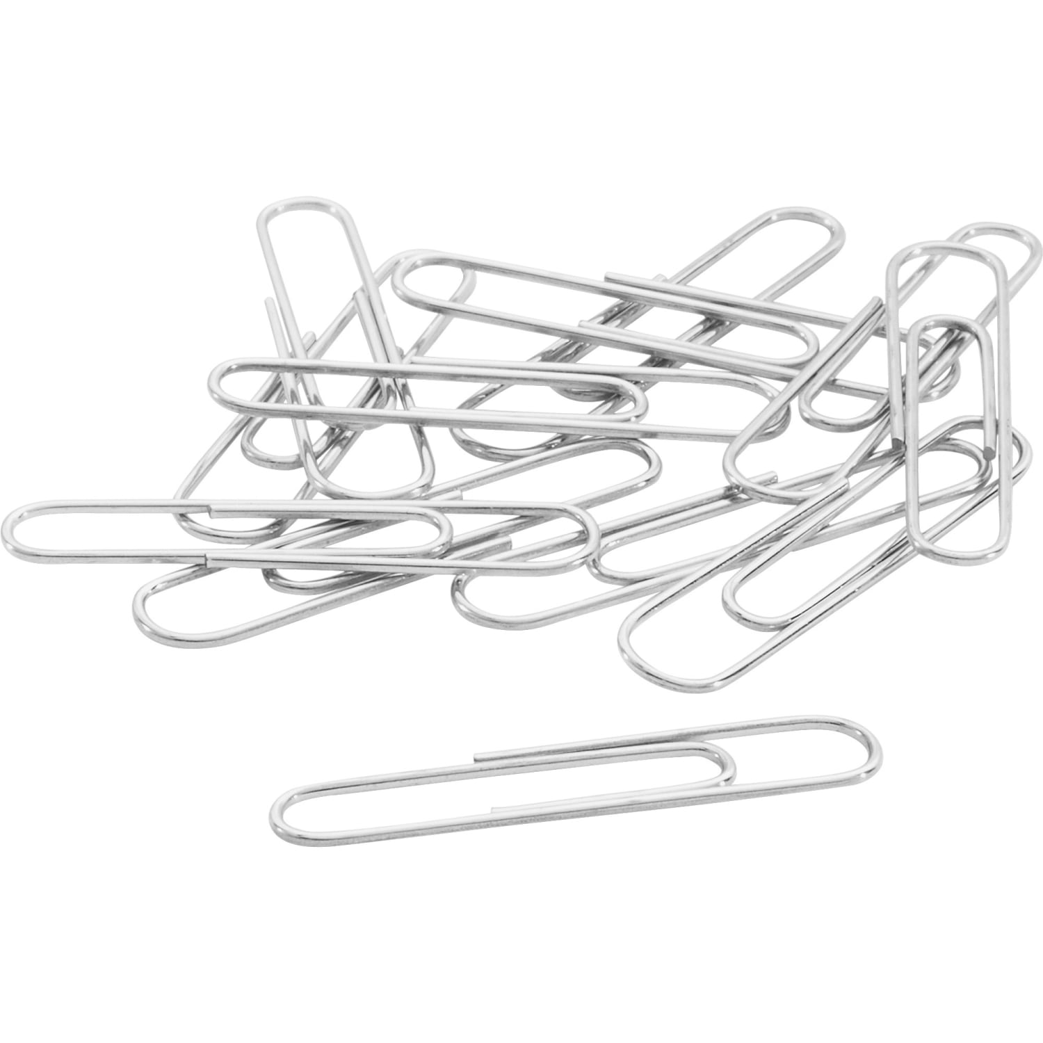 ACCO Premium Paper Clips, Box Of 1000, No. 1, Silver - Image 3