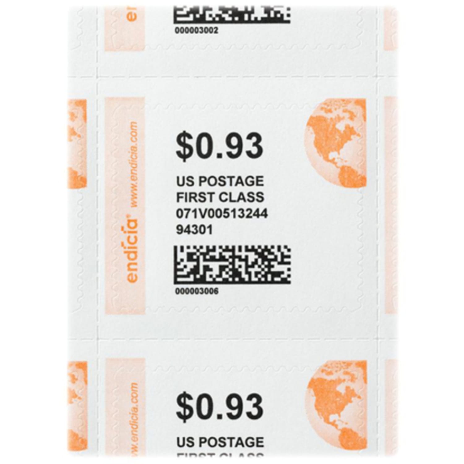 DYMO Printable Postage, 1750042, 24 Stamps Per Sheet, Pack Of 8 Sheets - Image 5