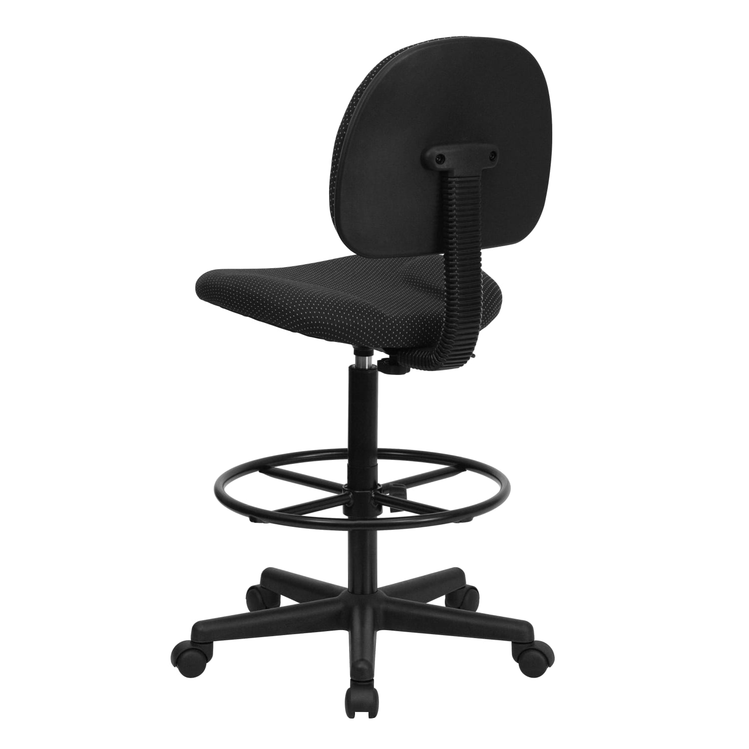 Flash Furniture Fabric Drafting Chair (Cylinders: 22.5ft"-27ft"H or 26ft"-30.5ft"H), Black - Image 7
