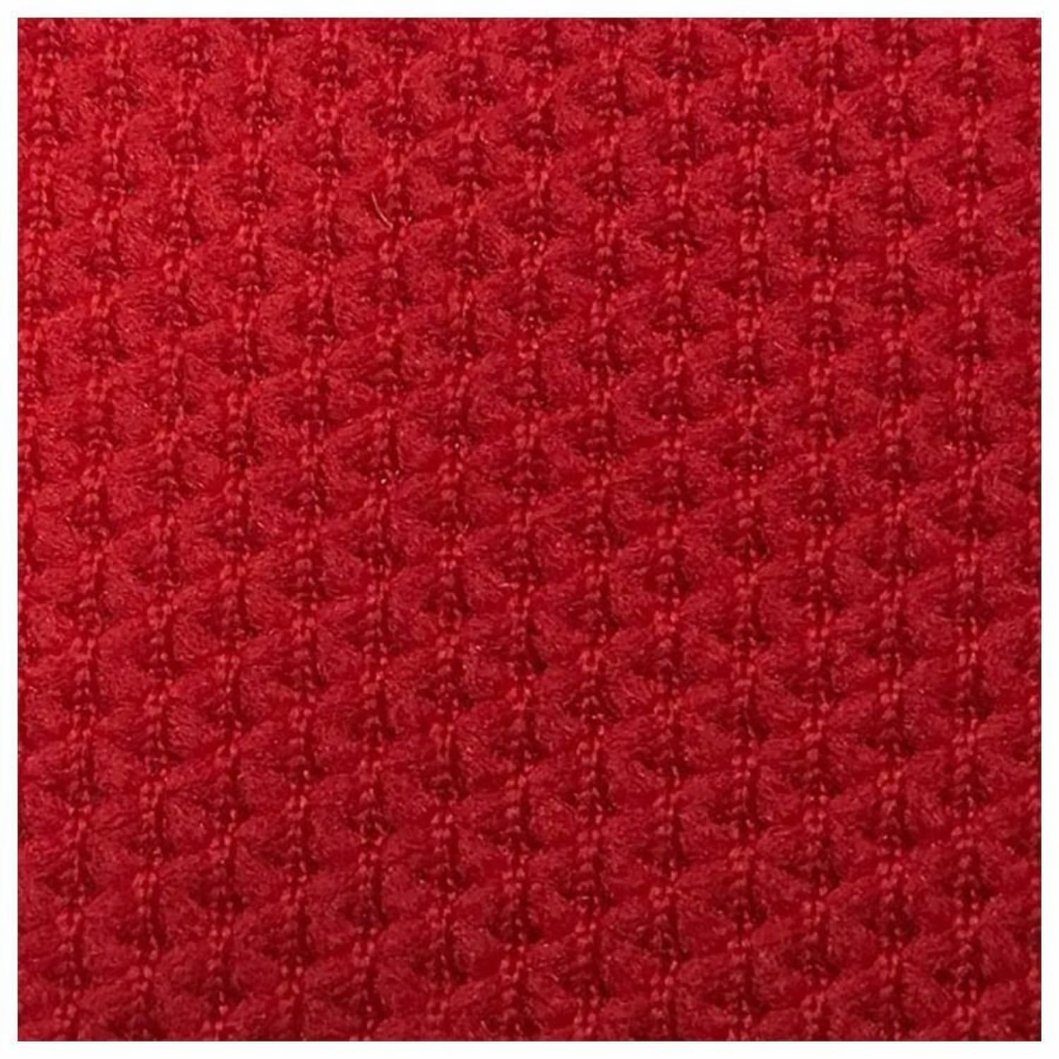 Lorell Removable Mesh Seat Cover - 19in Length x 19in Width - Polyester Mesh - Red - 1 Each - Image 4