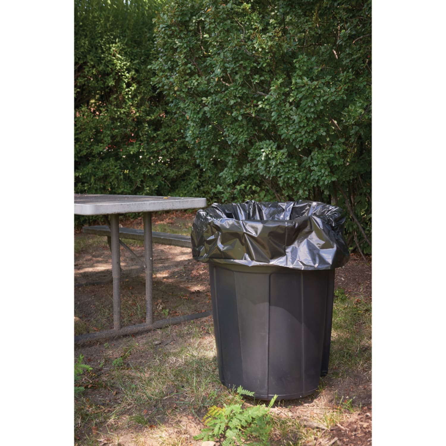 SKILCRAFT Insect Repellent Trash Bags - 40in Width x 45in Length x 2 mil (51 Micron) Thickness - Low Density - Black - Disposal, Food - Recycled - 65 / Box - Image 6